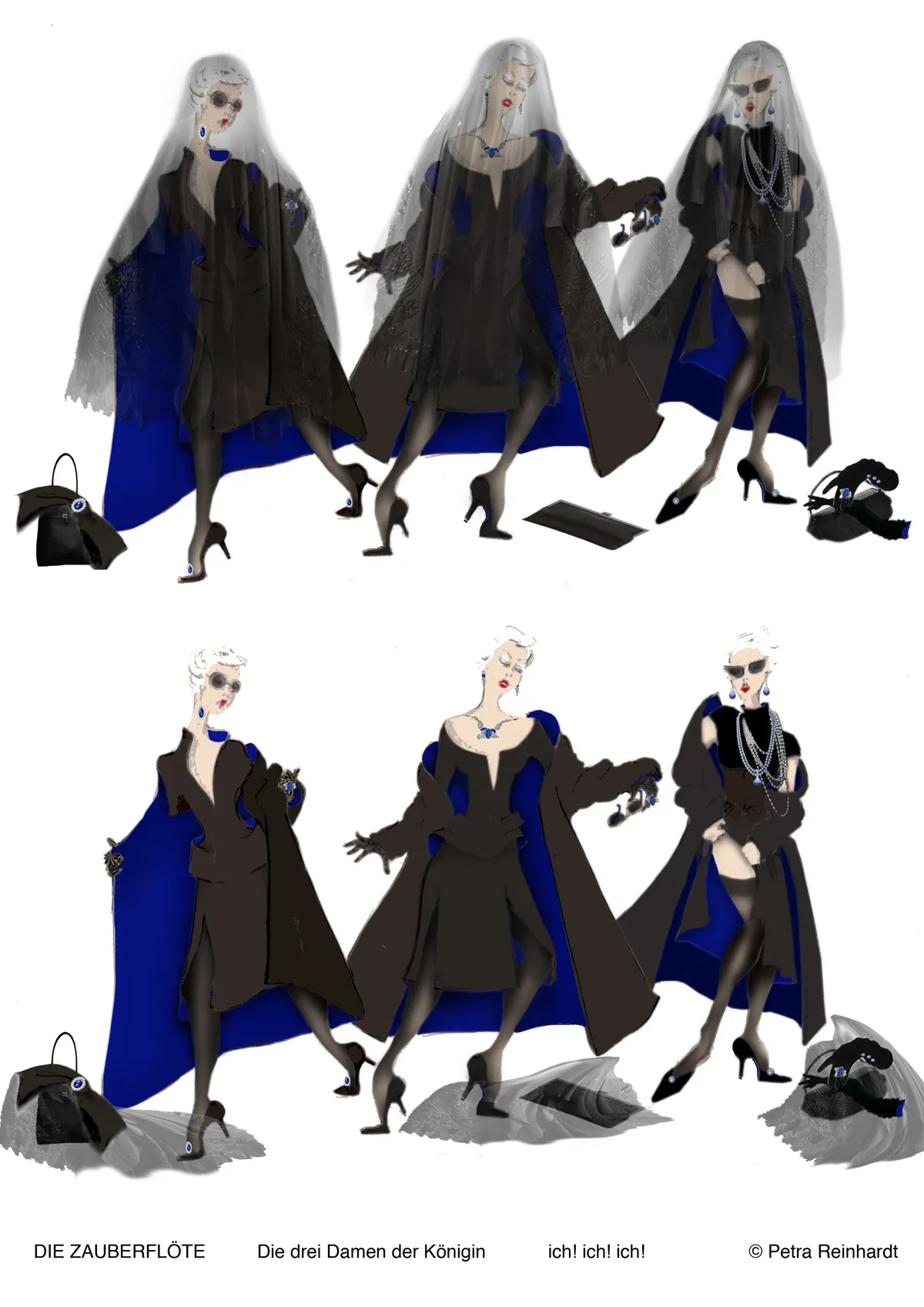 DIE ZAUBERFLOTE Festspielhaus Baden Baden Opera National de Paris, Bastille, Costume Design by Petra Reinhardt ©Petra-Reinhardt