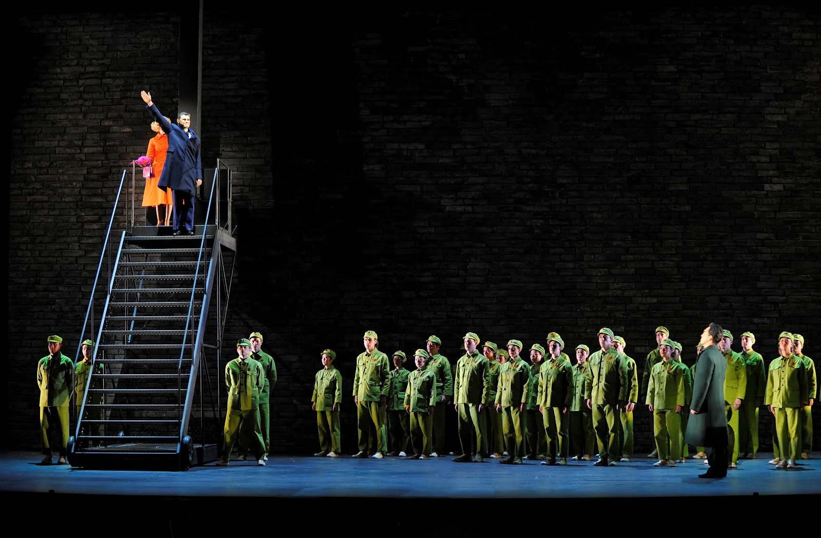 , NIXON IN CHINA Theatre du Chatelet, Paris, Costume Design by Petra Reinhardt