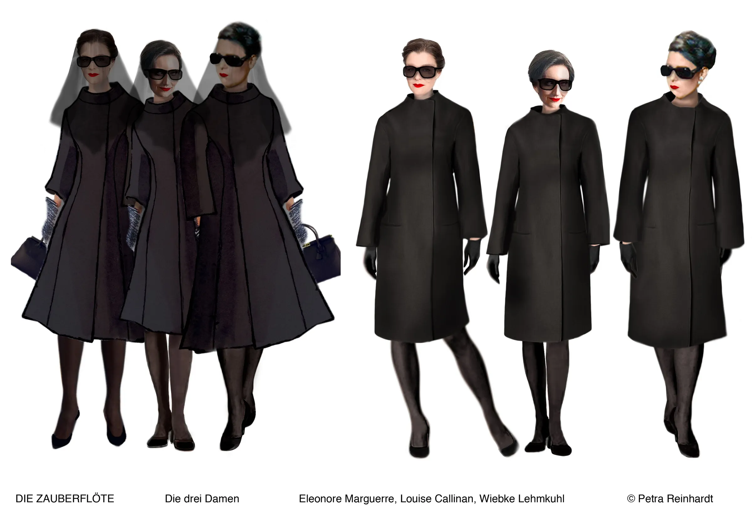 DIE ZAUBERFLOTE Festspielhaus Baden Baden Opera National de Paris, Bastille, Costume Design by Petra Reinhardt ©Petra-Reinhardt