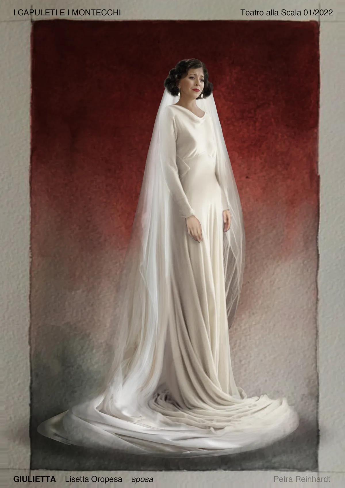 I Capuleti e I Montecchi Teatro alla Scala Milano, Costume Design by Petra Reinhardt