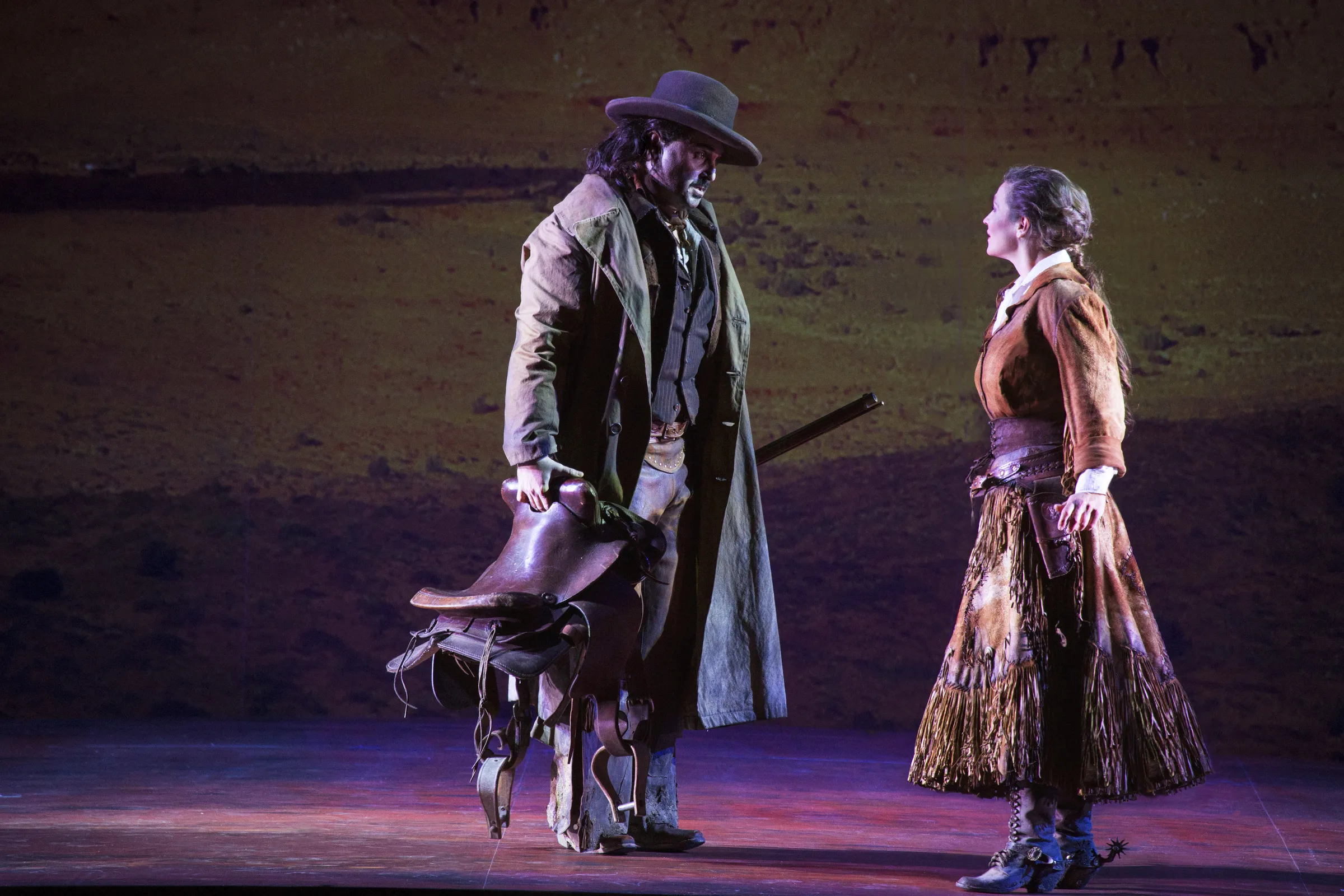 LA FANCIULLA DEL WEST Teatro alla Scala, Milano, Costume Design by Petra Reinhardt ©Marco-Brescia-Rudy-Amisano