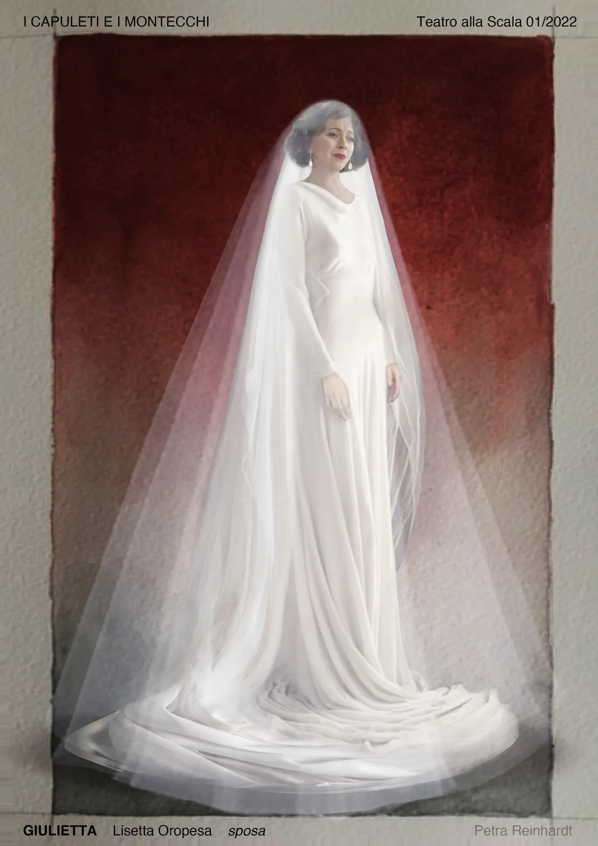 I Capuleti e I Montecchi Teatro alla Scala Milano, Costume Design by Petra Reinhardt