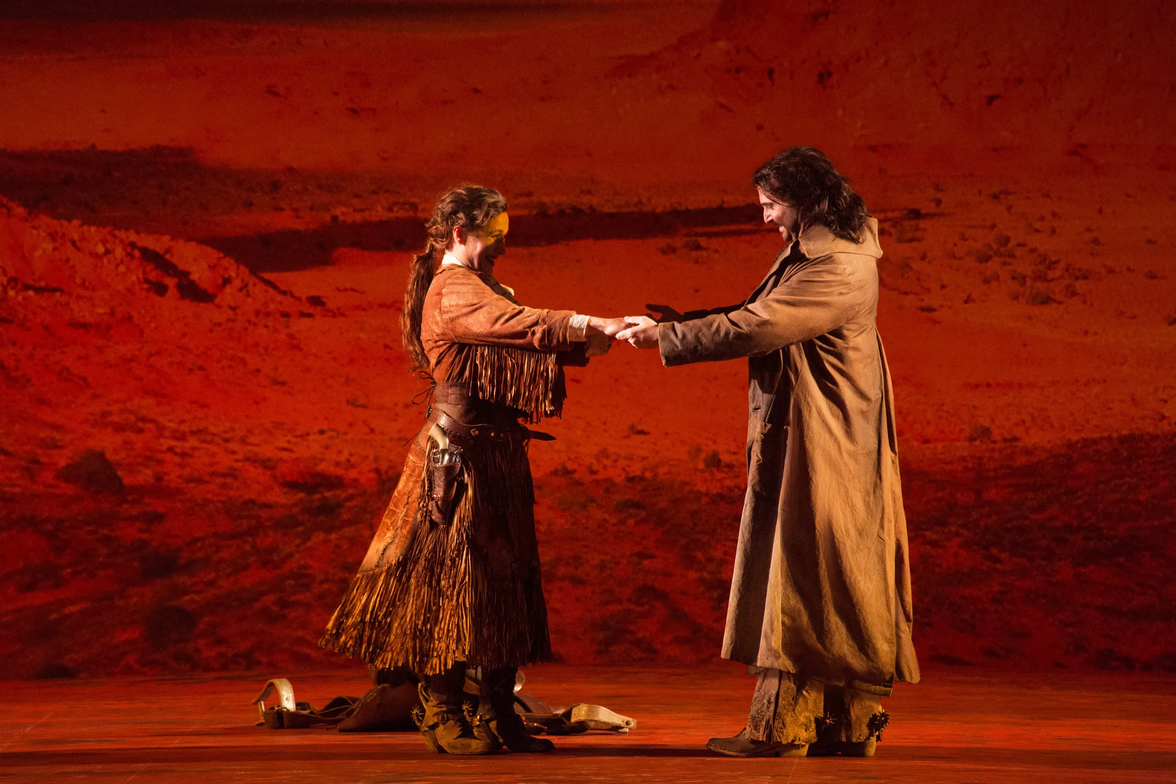 LA FANCIULLA DEL WEST Teatro alla Scala, Milano, Costume Design by Petra Reinhardt ©Marco-Brescia--Rudy-Amisano