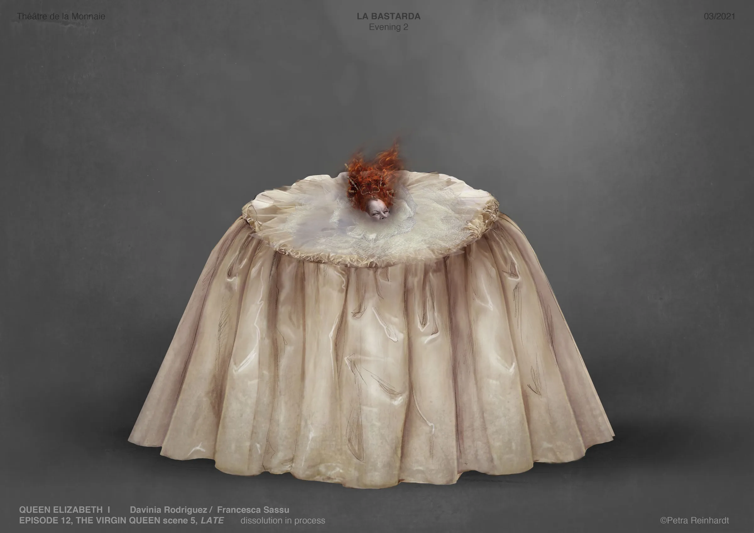 BASTARDA Theatre de La Monnaie, Bruxelles, Costume Design by Petra Reinhardt