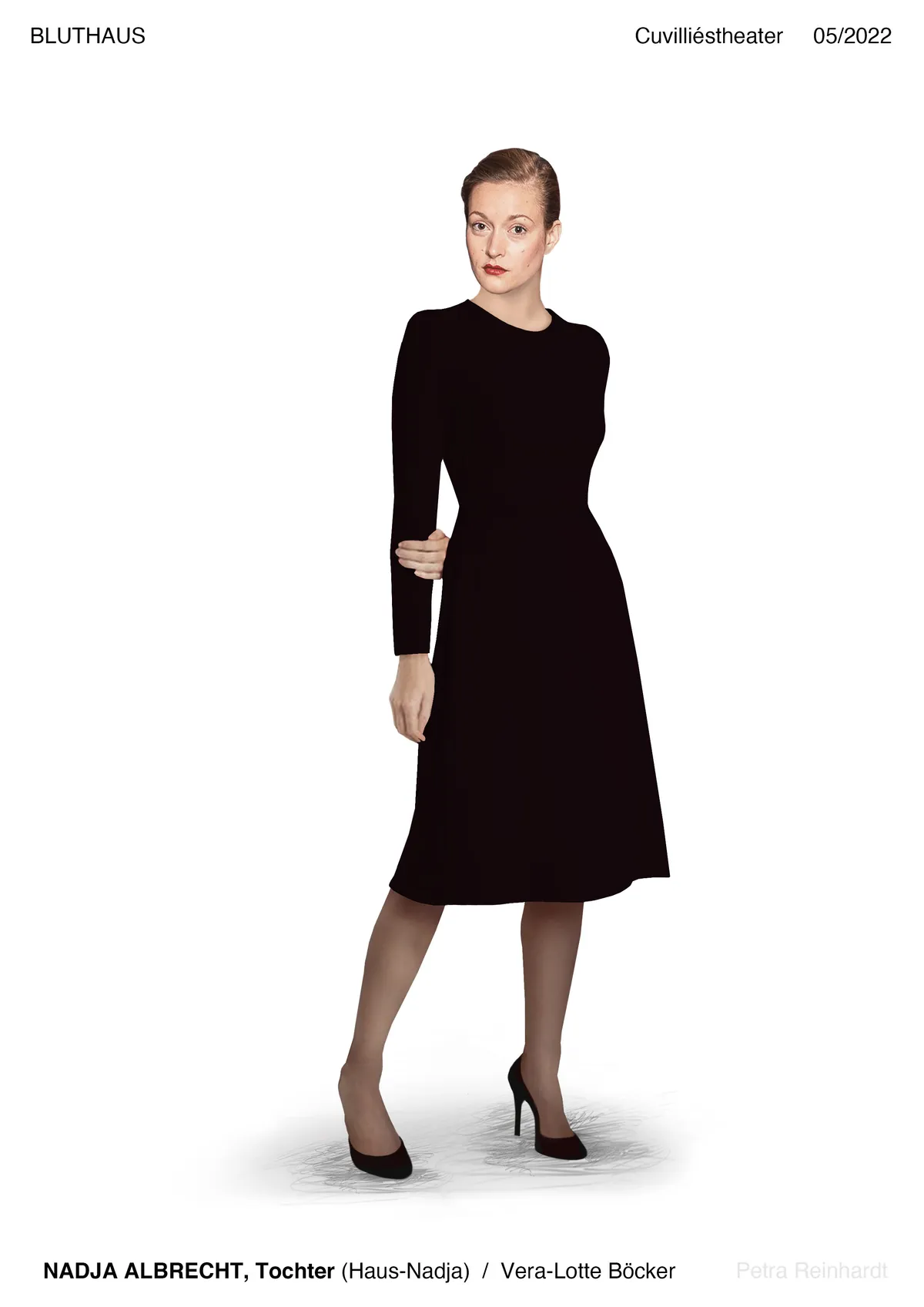 BLUTHAUS Bayerische Staatsoper, Bayerisches Staatsschauspiel Munchen, Costume Design by Petra Reinhardt