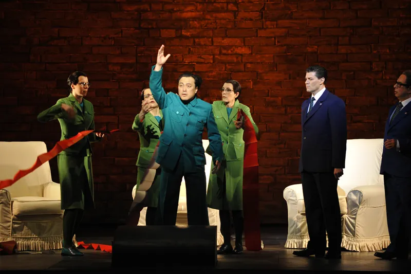 , NIXON IN CHINA Theatre du Chatelet, Paris, Costume Design by Petra Reinhardt