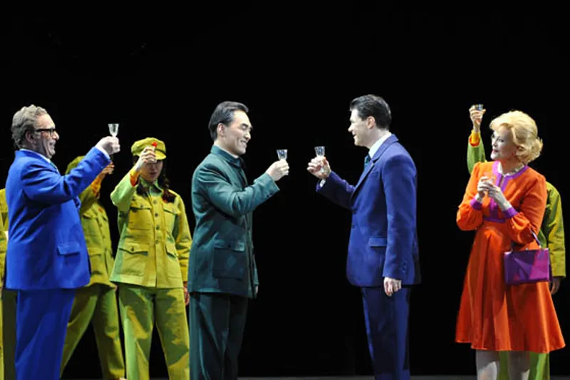 , NIXON IN CHINA Theatre du Chatelet, Paris, Costume Design by Petra Reinhardt