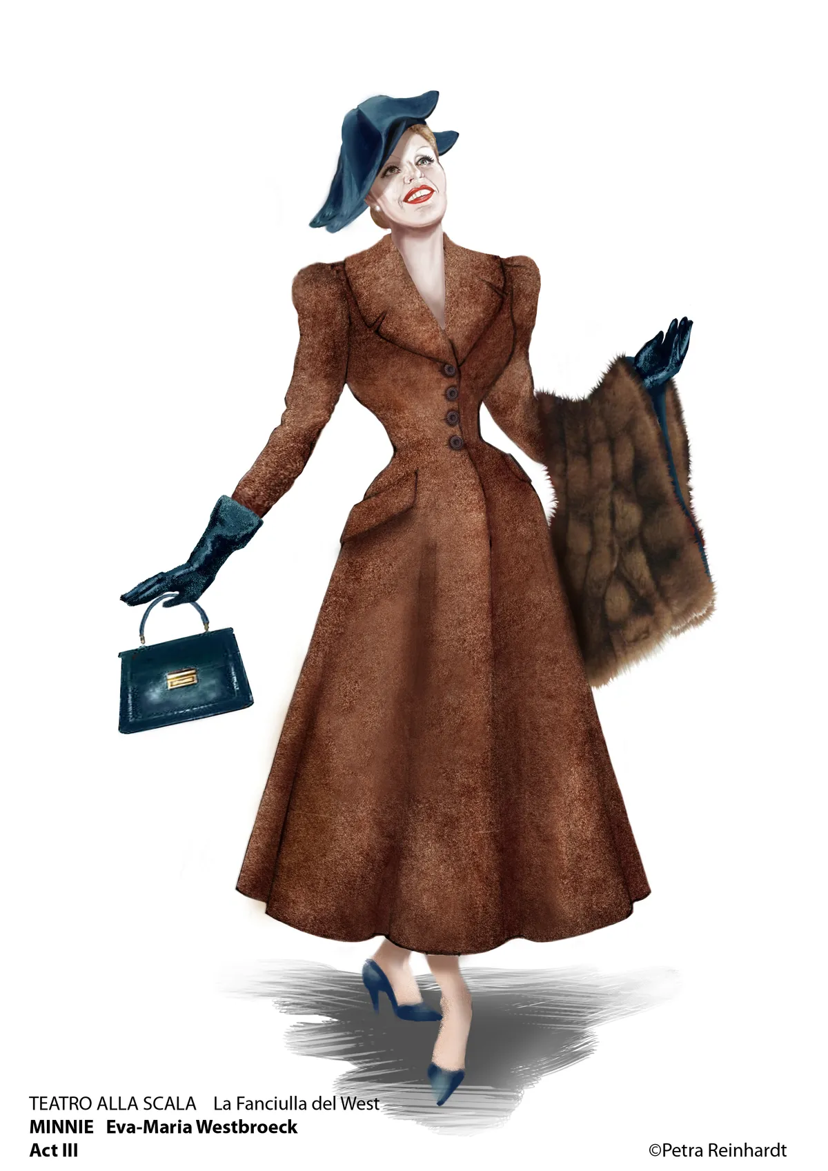 LA FANCIULLA DEL WEST Teatro alla Scala, Milano, Costume Design by Petra Reinhardt ©Petra-Reinhardt-