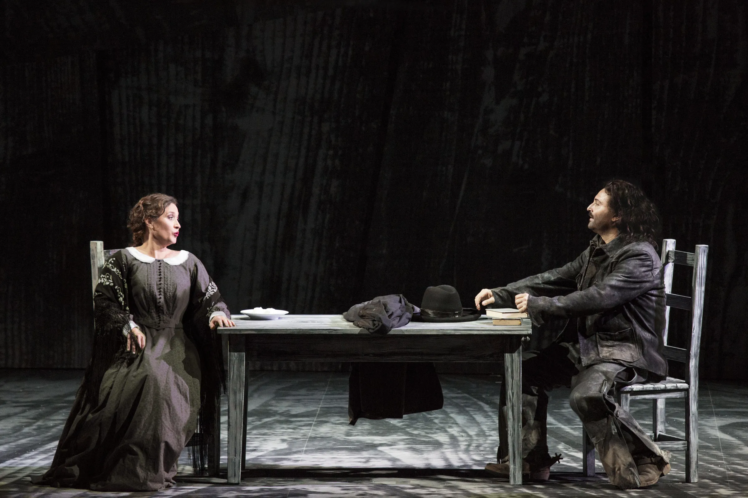 LA FANCIULLA DEL WEST Teatro alla Scala, Milano, Costume Design by Petra Reinhardt ©Marco-Brescia--Rudy-Amisano