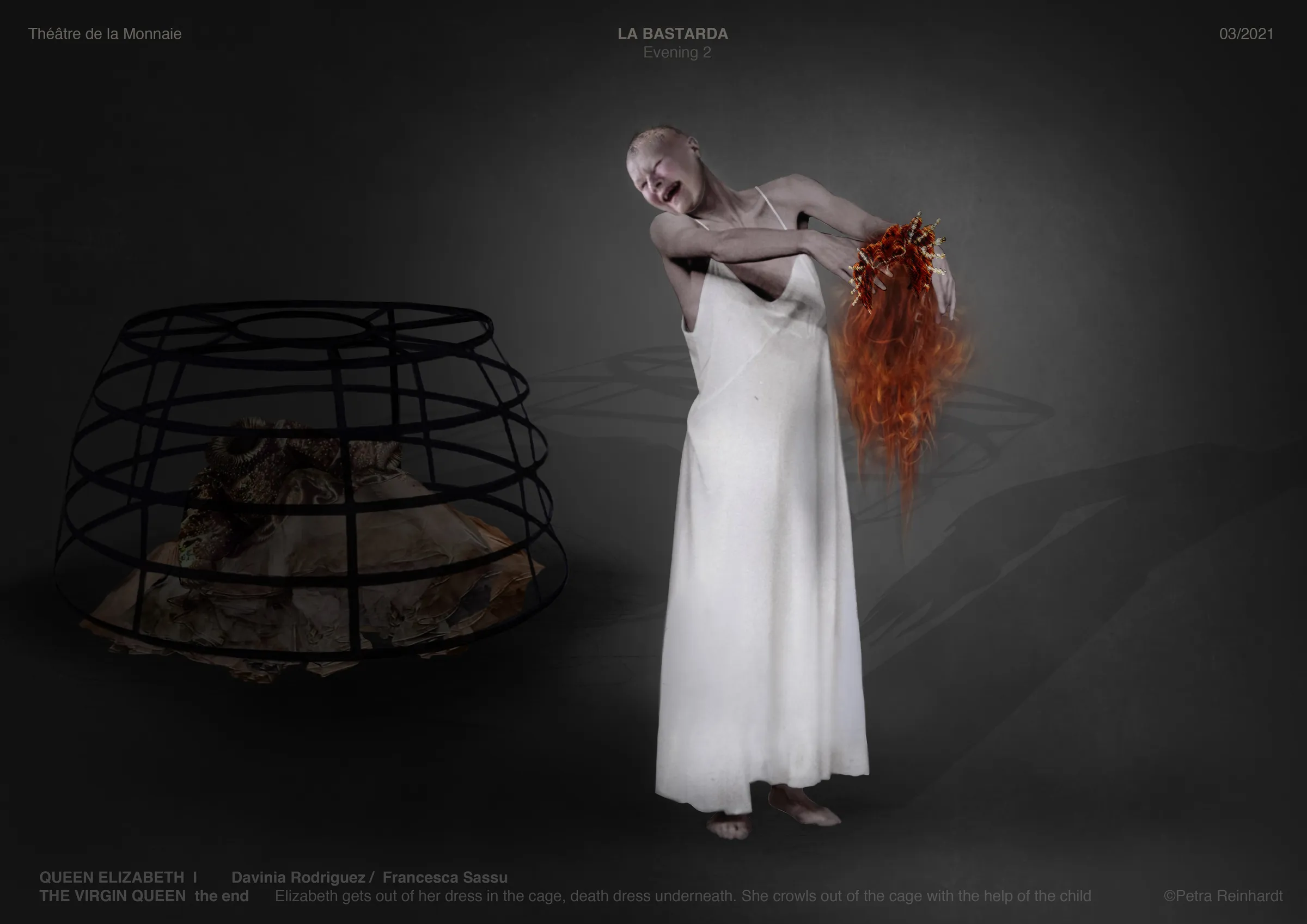 BASTARDA Theatre de La Monnaie, Bruxelles, Costume Design by Petra Reinhardt