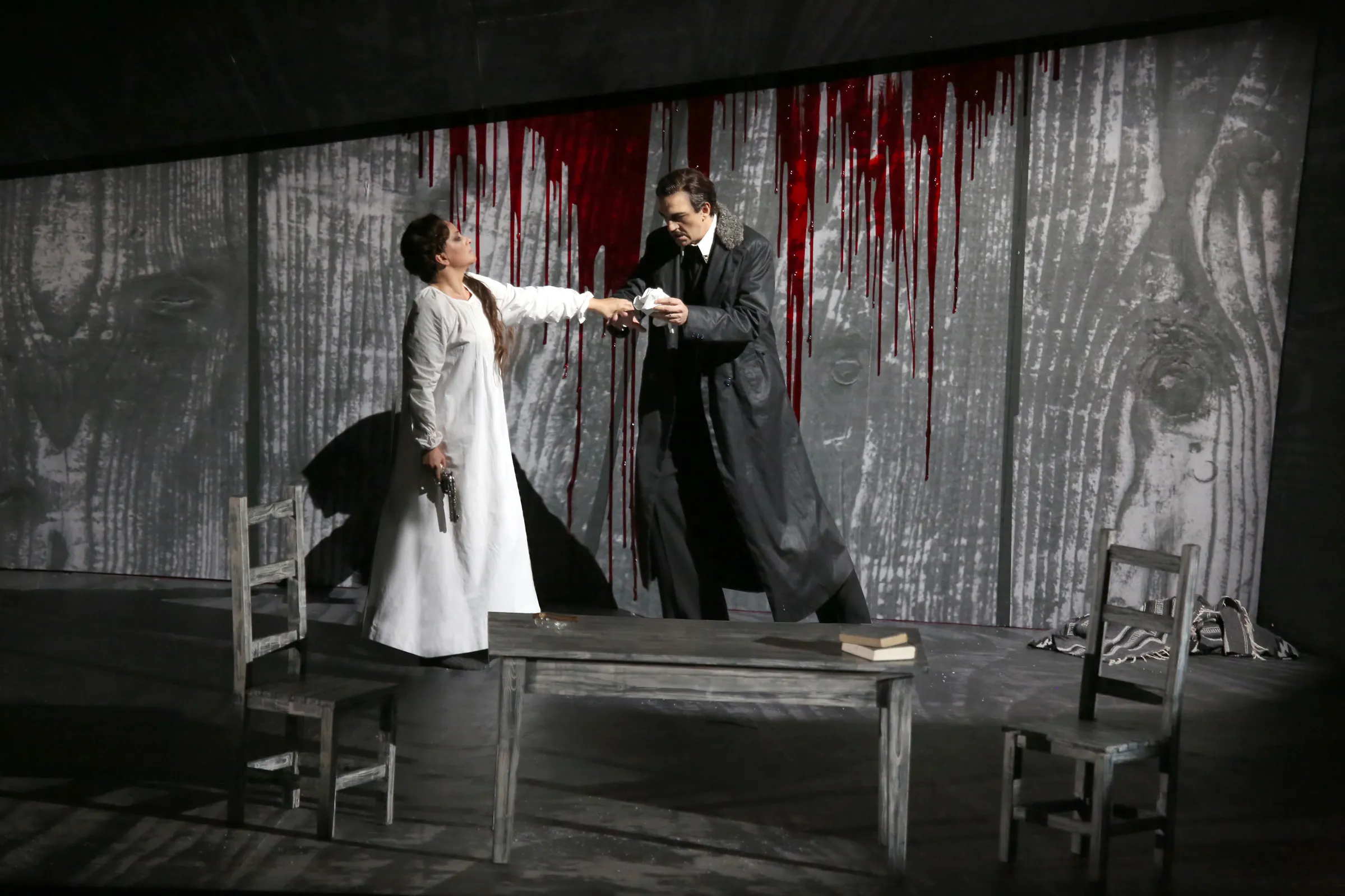 LA FANCIULLA DEL WEST Teatro alla Scala, Milano, Costume Design by Petra Reinhardt ©Marco-Brescia--Rudy-Amisano