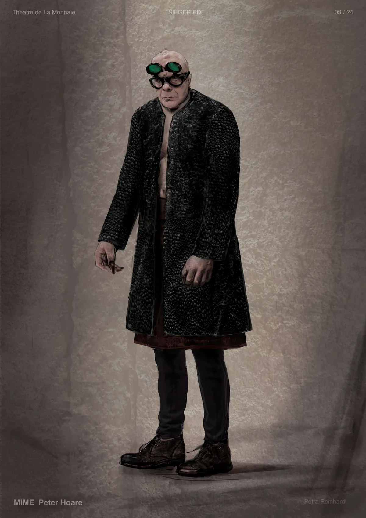 SIEGFRIED Theatre de La Monnaie, Bruxelles, Costume Design by Petra Reinhardt