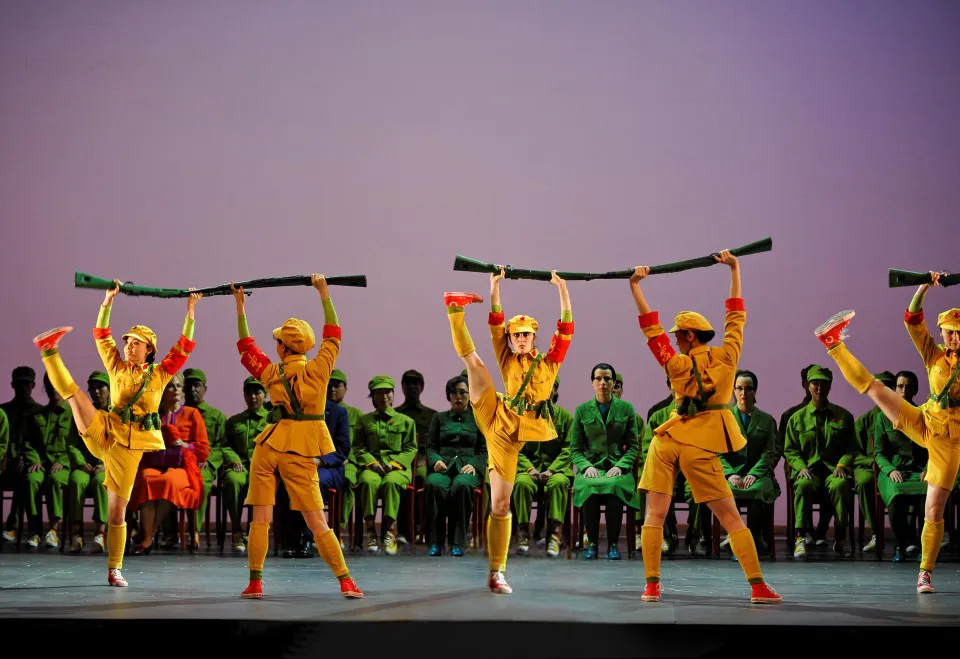 , NIXON IN CHINA Theatre du Chatelet, Paris, Costume Design by Petra Reinhardt