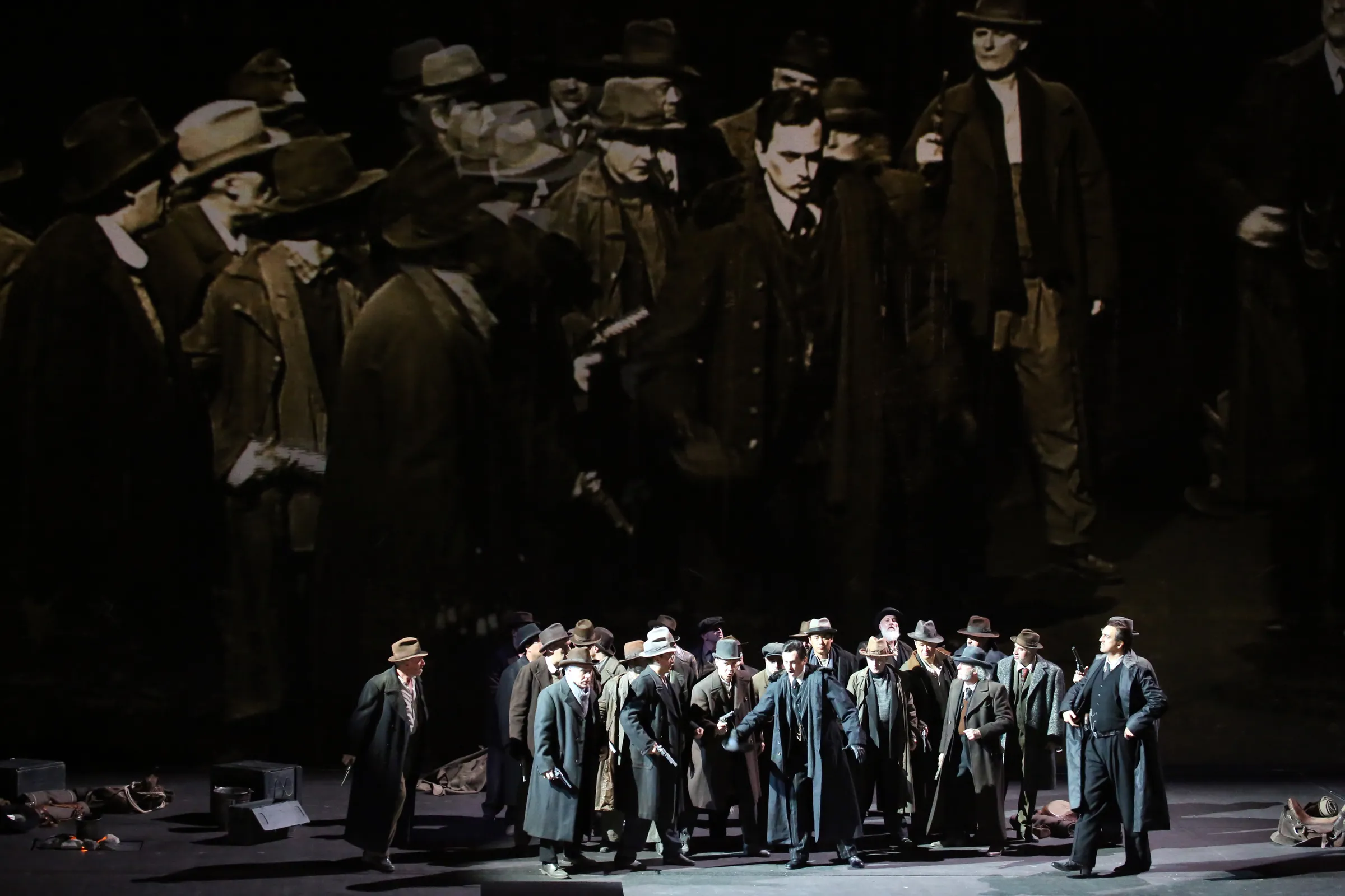 LA FANCIULLA DEL WEST Teatro alla Scala, Milano, Costume Design by Petra Reinhardt ©Marco-Brescia-Rudy-Amisano