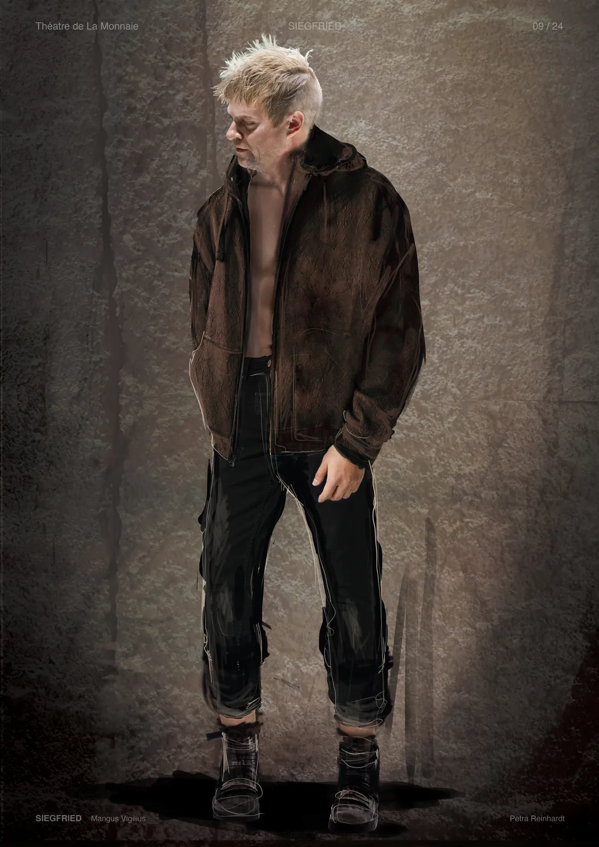 SIEGFRIED Theatre de La Monnaie, Bruxelles, Costume Design by Petra Reinhardt