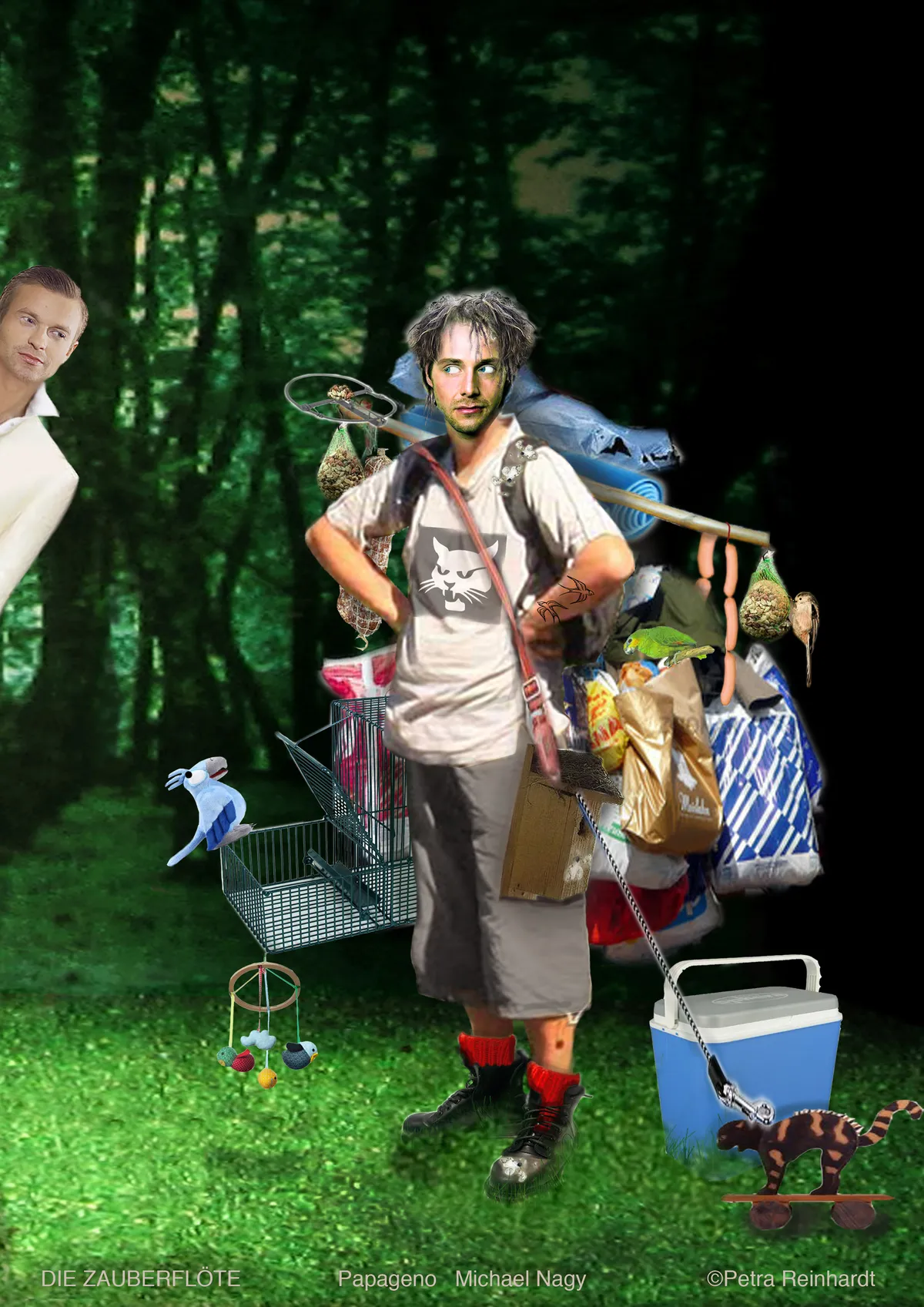 DIE ZAUBERFLOTE Festspielhaus Baden Baden Opera National de Paris, Bastille, Costume Design by Petra Reinhardt ©Petra-reinhardt