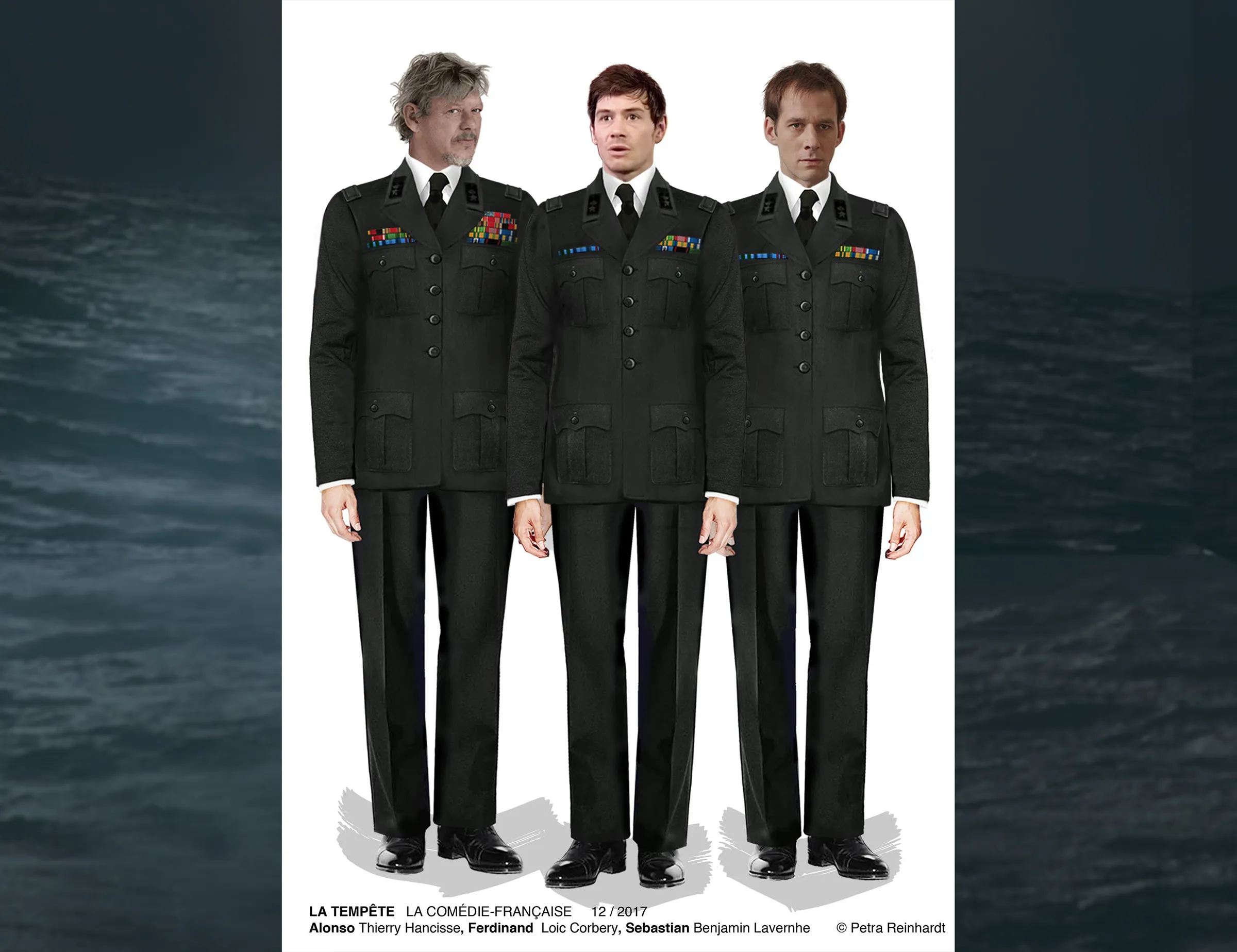 THE TEMPEST La Comedie Francaise, Paris, Costume Design by Petra Reinhardt ©Petra-Reinhardt