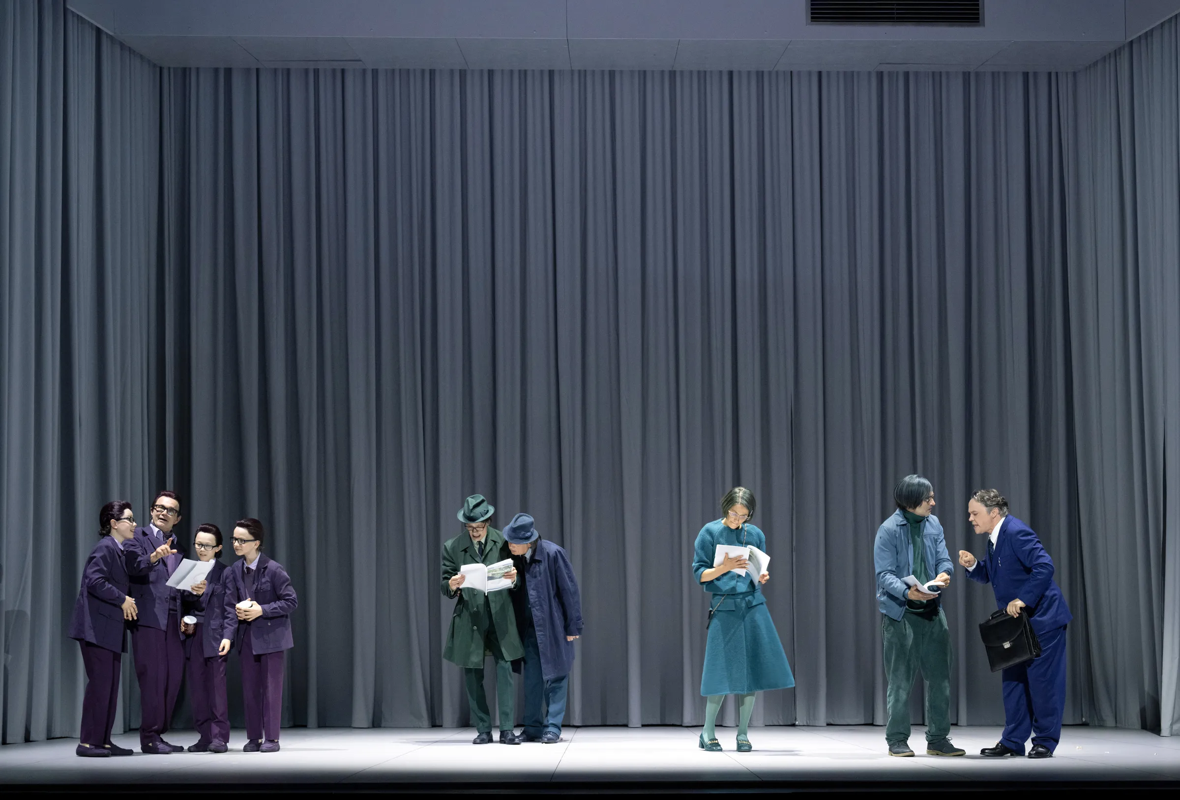 BLUTHAUS Bayerische Staatsoper, Bayerisches Staatsschauspiel Munchen, Costume Design by Petra Reinhardt