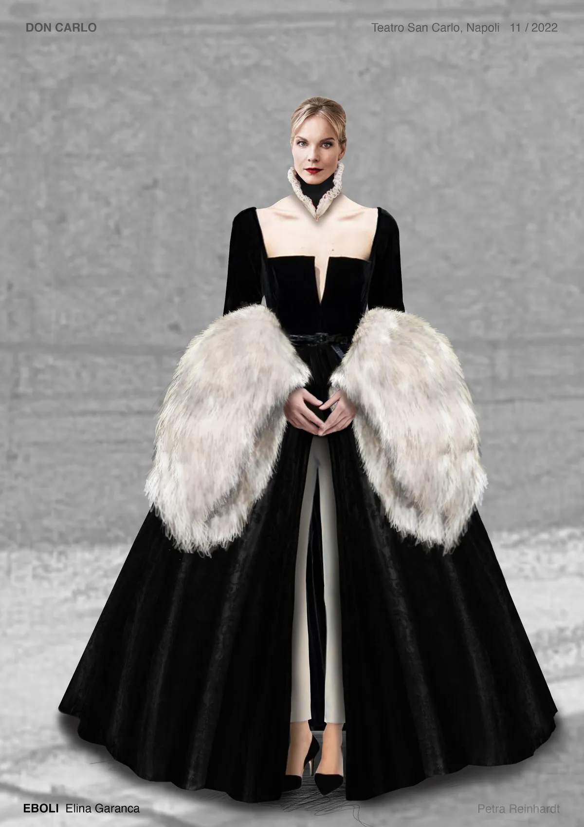 DON CARLO Teatro di San Carlo, Napoli, Costume Design by Petra Reinhardt