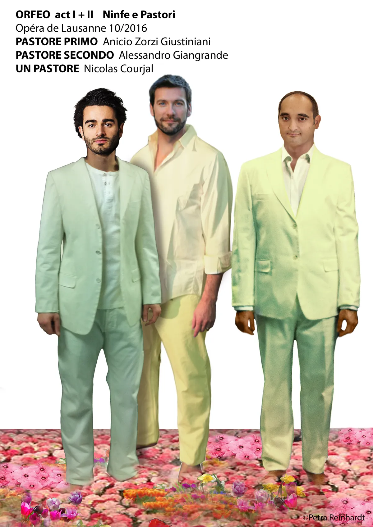 ORFEO Opera de Lausanne, Costume Design by Petra Reinhardt