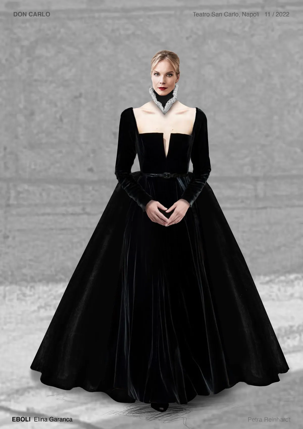 DON CARLO Teatro di San Carlo, Napoli, Costume Design by Petra Reinhardt