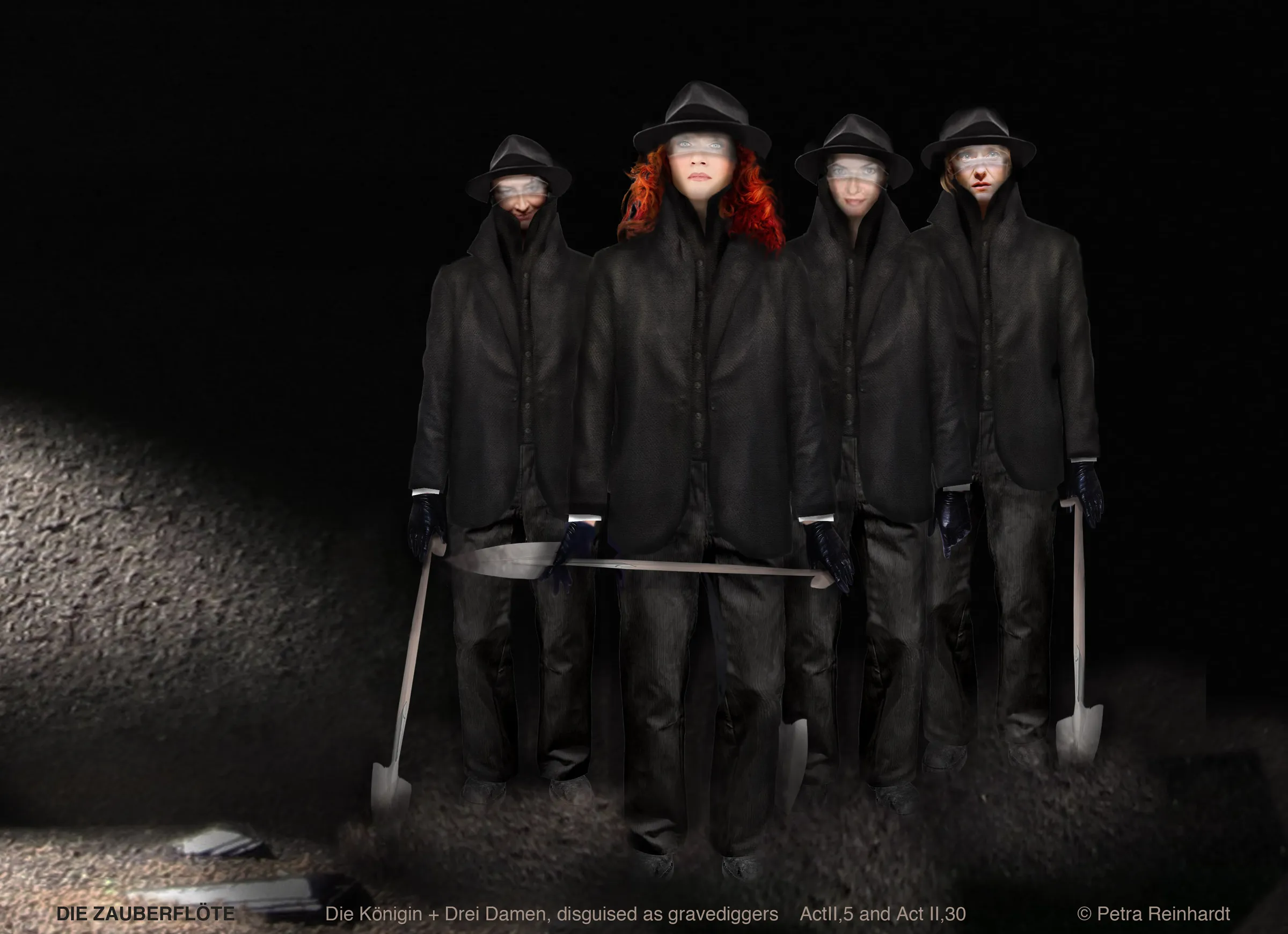 DIE ZAUBERFLOTE Festspielhaus Baden Baden Opera National de Paris, Bastille, Costume Design by Petra Reinhardt ©Petra-Reinhardt