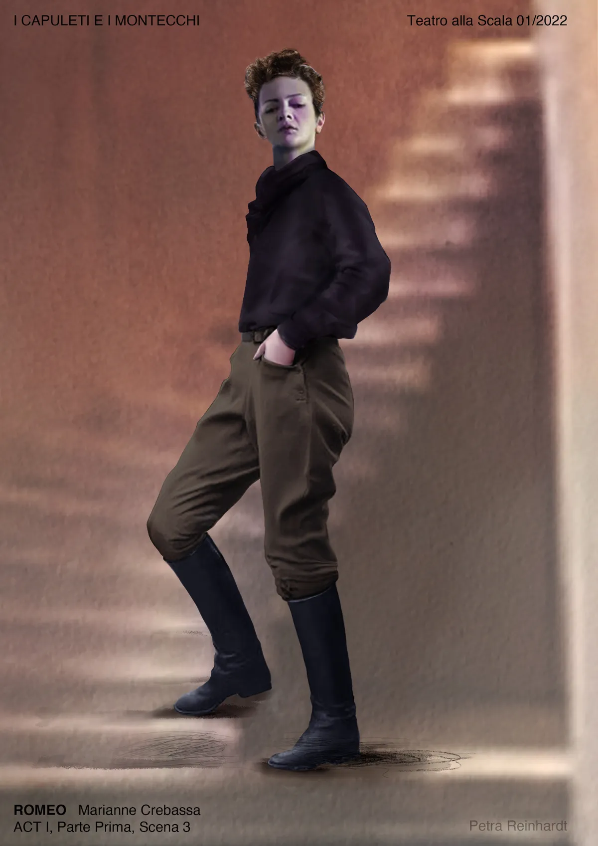 I Capuleti e I Montecchi Teatro alla Scala Milano, Costume Design by Petra Reinhardt