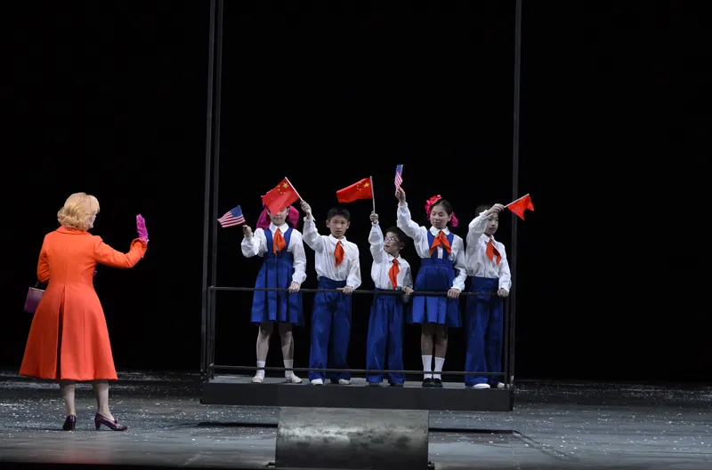 , NIXON IN CHINA Theatre du Chatelet, Paris, Costume Design by Petra Reinhardt