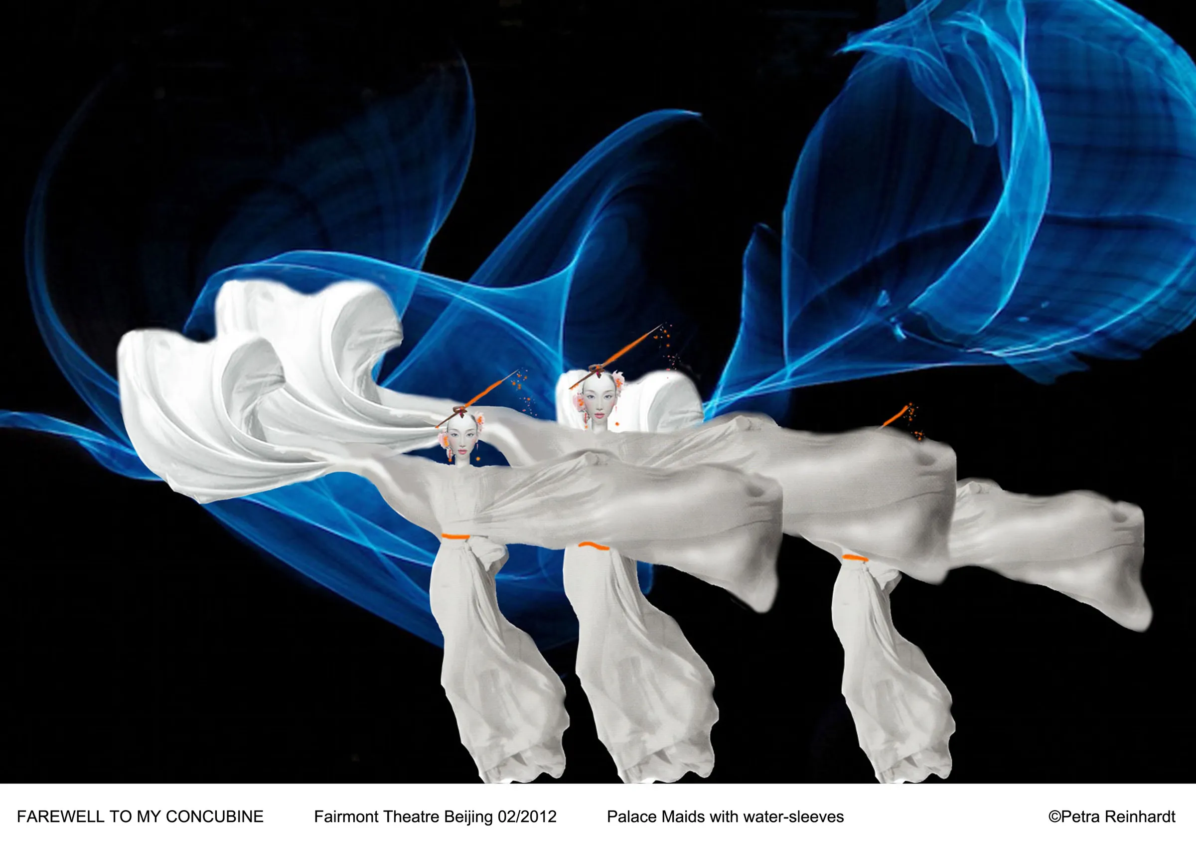 FAREWELL TO MY CONCUBINE Fairmont Theatre, Bejing China, Costume Design by Petra Reinhardt