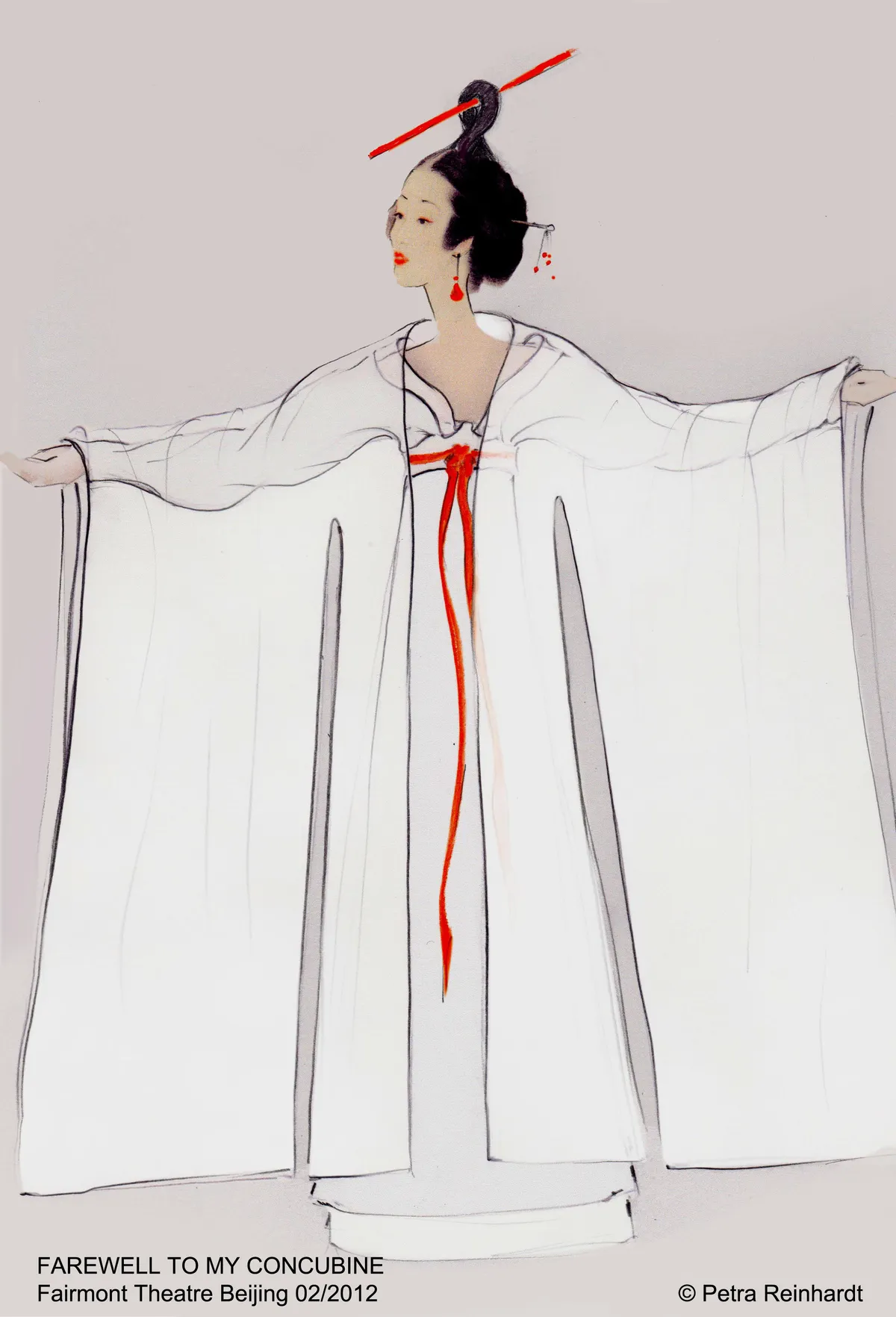 FAREWELL TO MY CONCUBINE Fairmont Theatre, Bejing China, Costume Design by Petra Reinhardt