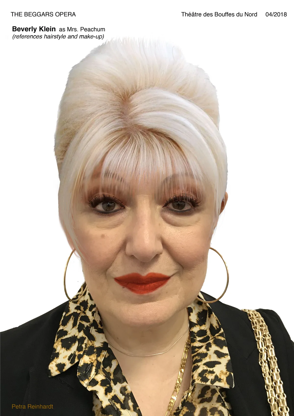 THE BEGGARS OPERA Theatre des Bouffes du Nord, Paris, Costume Design by Petra Reinhardt