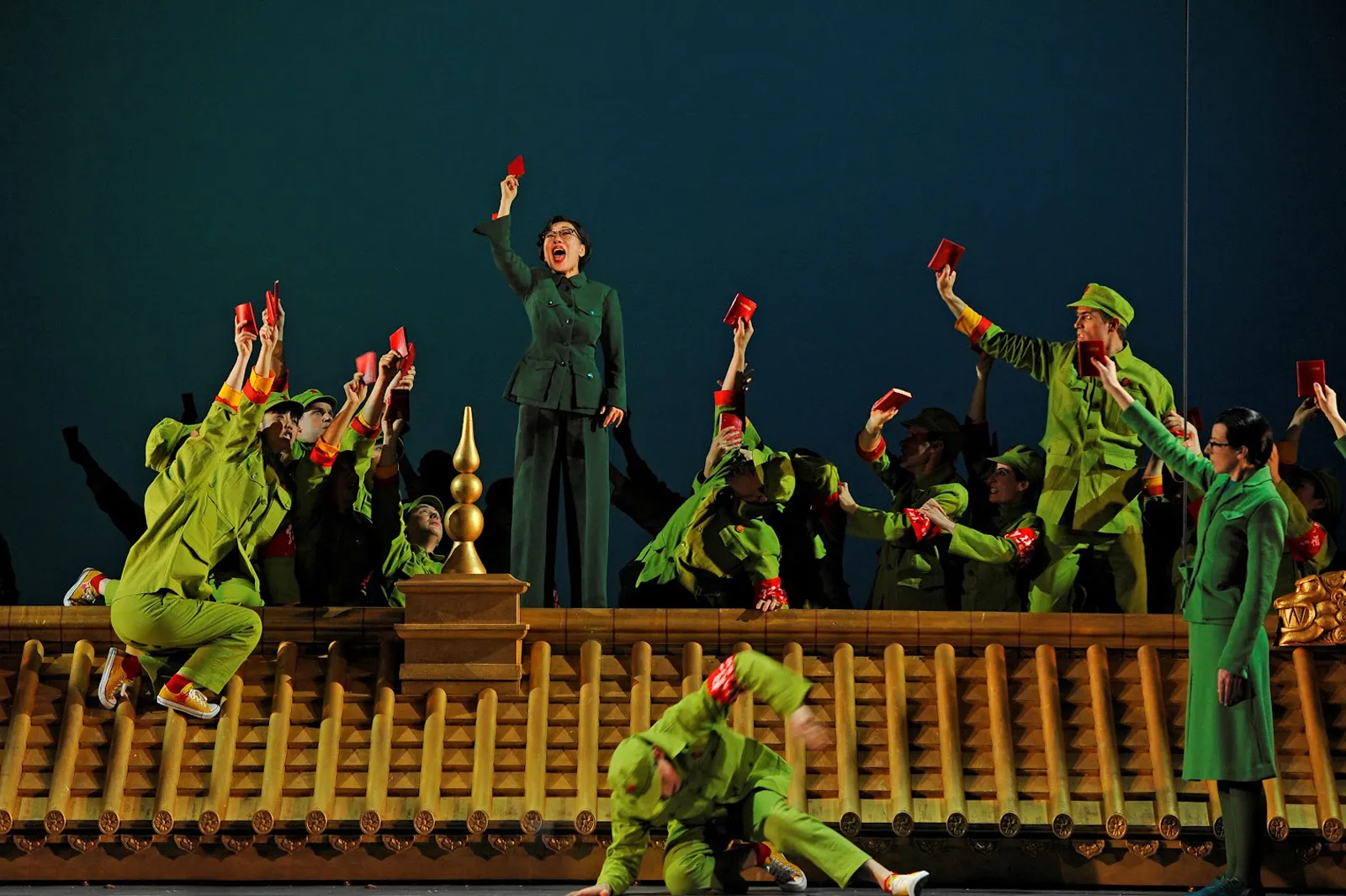 , NIXON IN CHINA Theatre du Chatelet, Paris, Costume Design by Petra Reinhardt