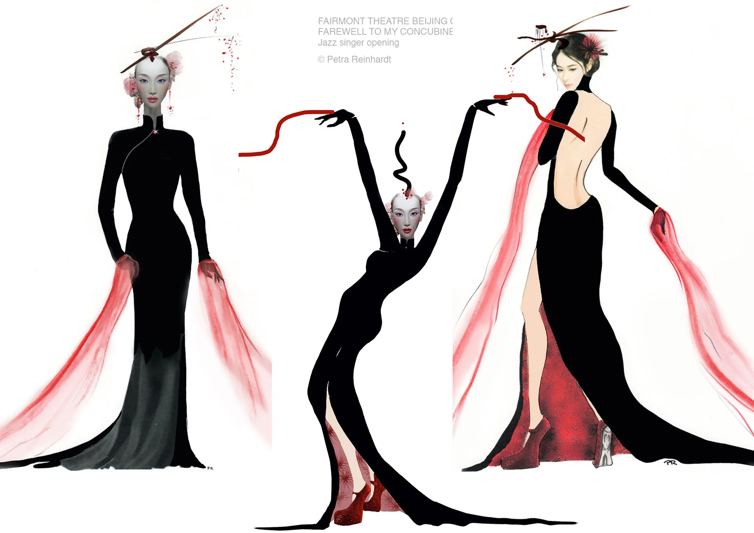 21b, FAREWELL TO MY CONCUBINE Fairmont Theatre, Bejing China, Costume Design by Petra Reinhardt