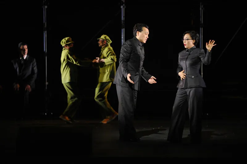 , NIXON IN CHINA Theatre du Chatelet, Paris, Costume Design by Petra Reinhardt