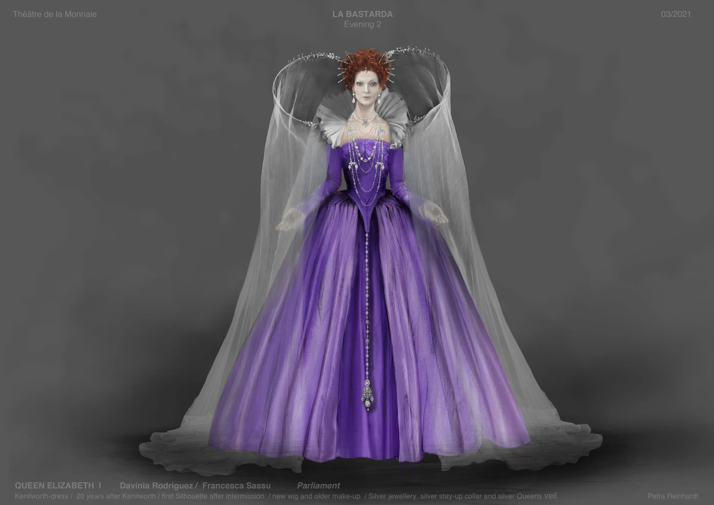 BASTARDA Theatre de La Monnaie, Bruxelles, Costume Design by Petra Reinhardt