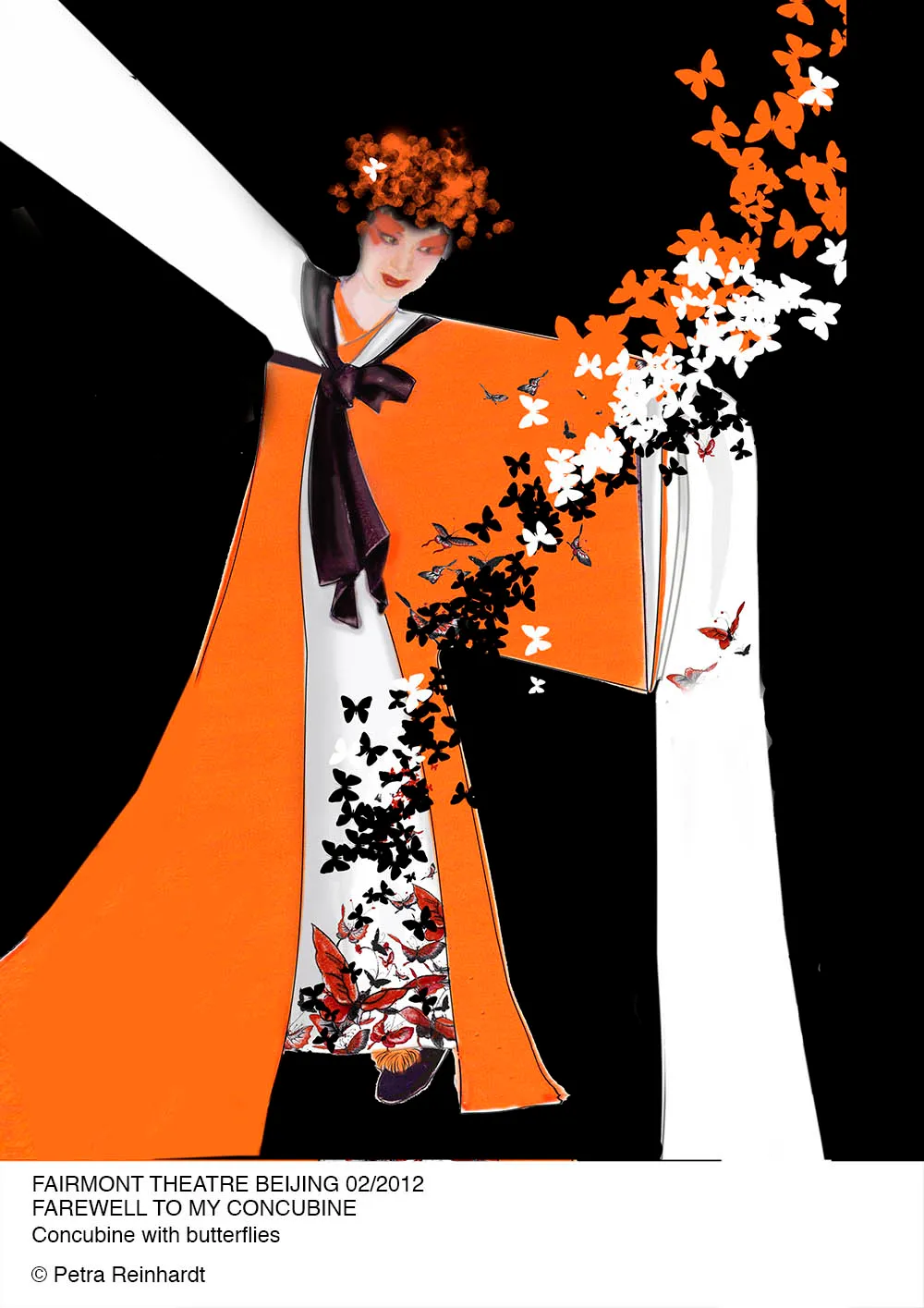 FAREWELL TO MY CONCUBINE Fairmont Theatre, Bejing China, Costume Design by Petra Reinhardt