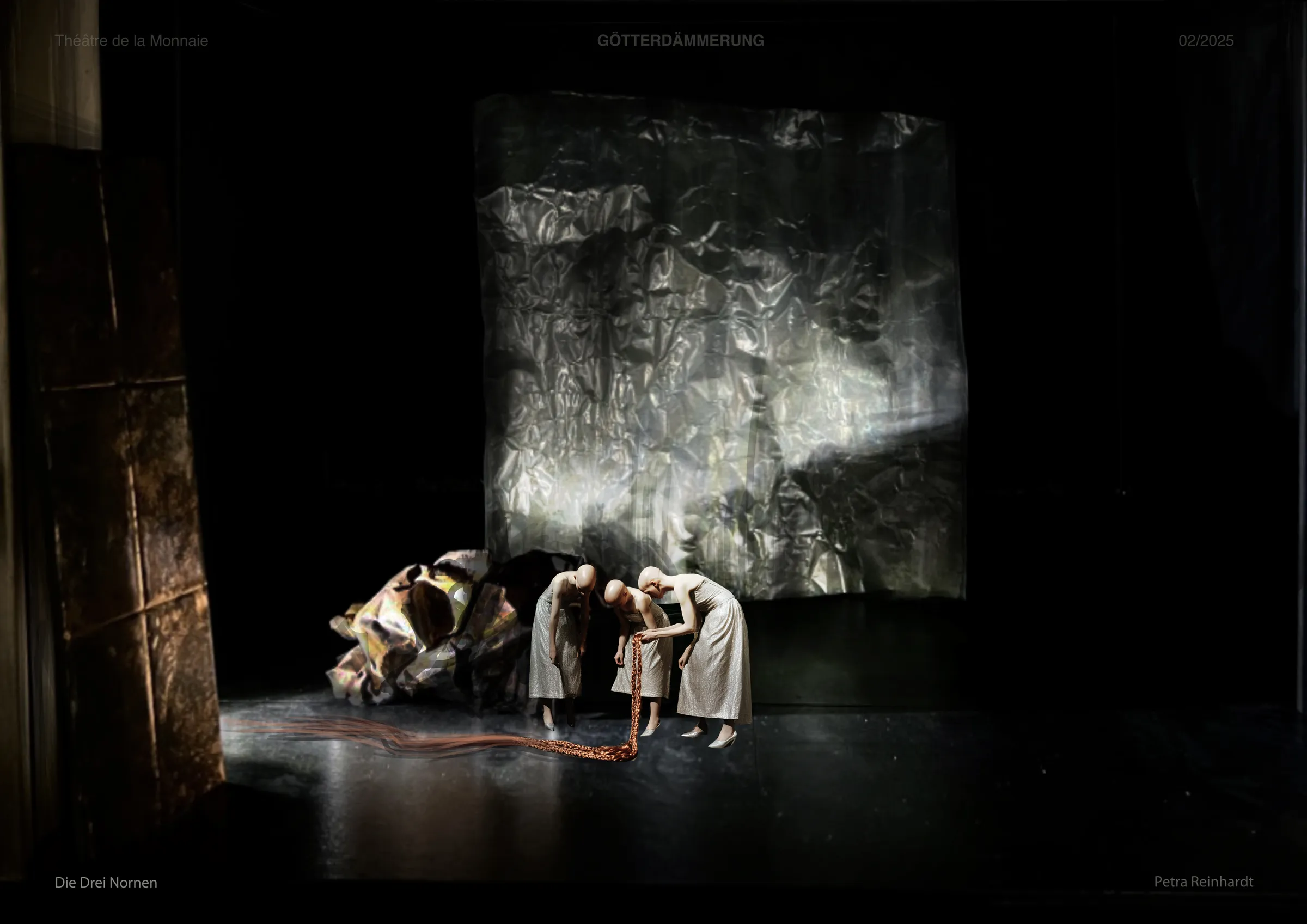 GOTTERDAMMERUNG Theatre de La Monnaie, Bruxelles, Costume Design by Petra Reinhardt