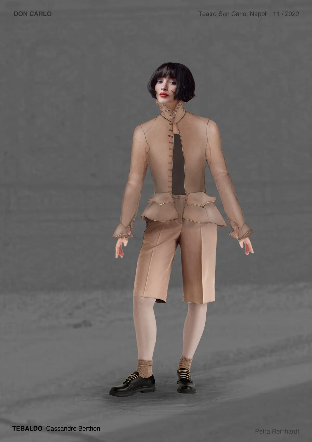 DON CARLO Teatro di San Carlo, Napoli, Costume Design by Petra Reinhardt