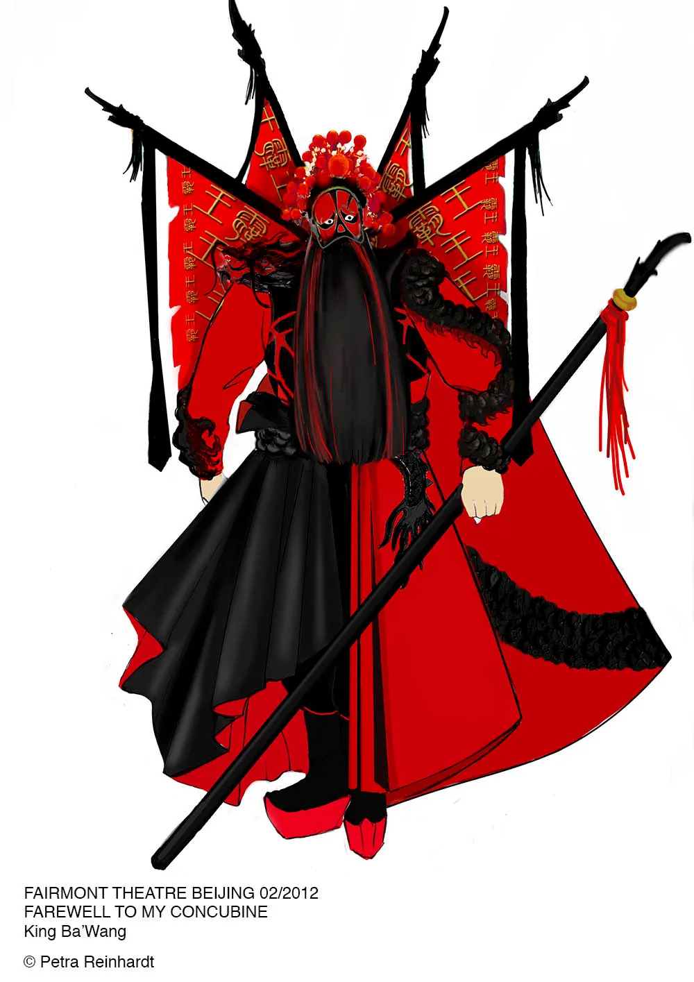 FAREWELL TO MY CONCUBINE Fairmont Theatre, Bejing China, Costume Design by Petra Reinhardt