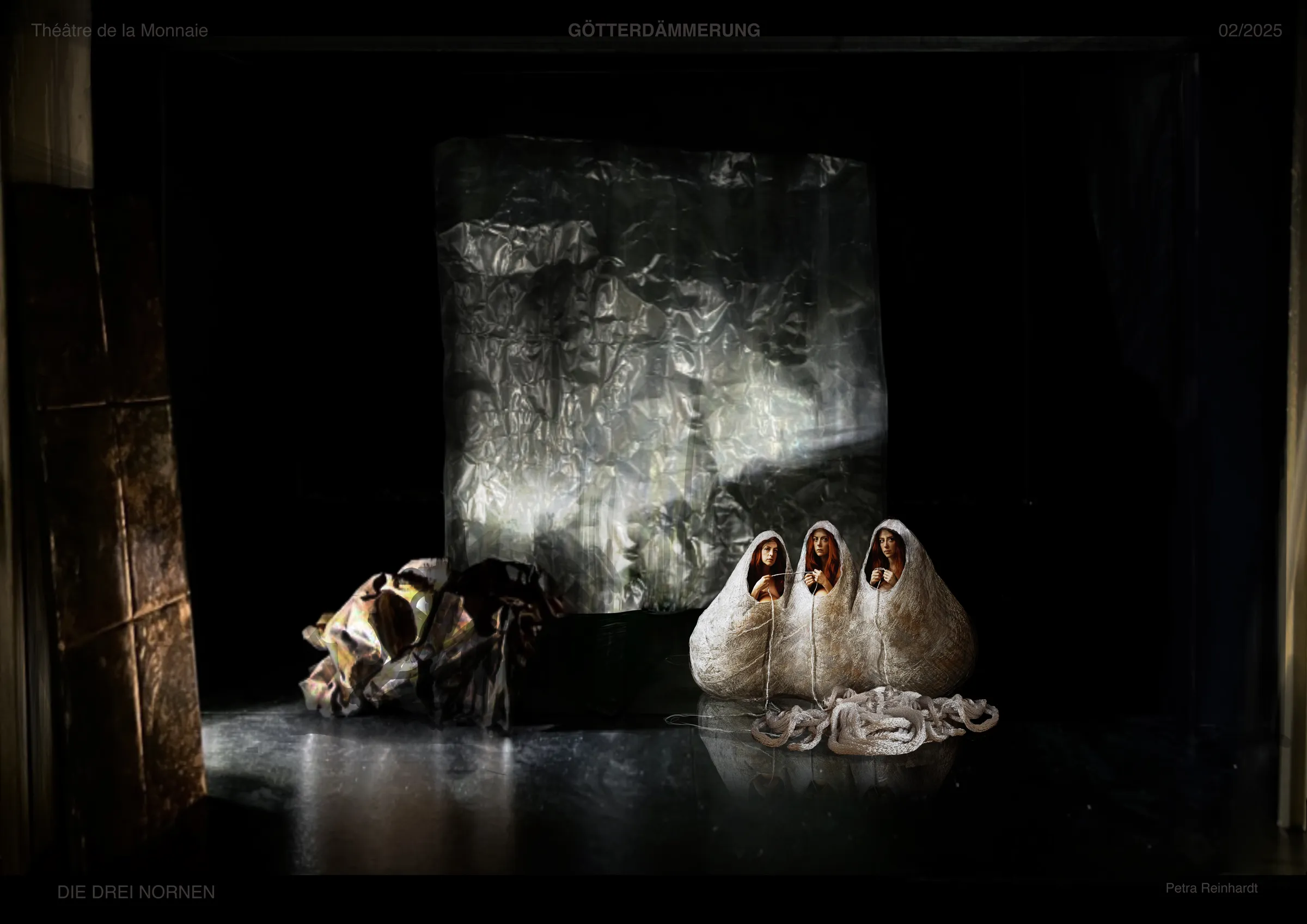 GOTTERDAMMERUNG Theatre de La Monnaie, Bruxelles, Costume Design by Petra Reinhardt