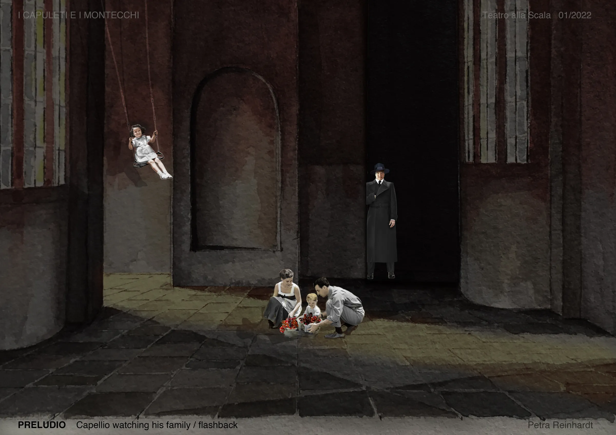 I Capuleti e I Montecchi Teatro alla Scala Milano, Costume Design by Petra Reinhardt