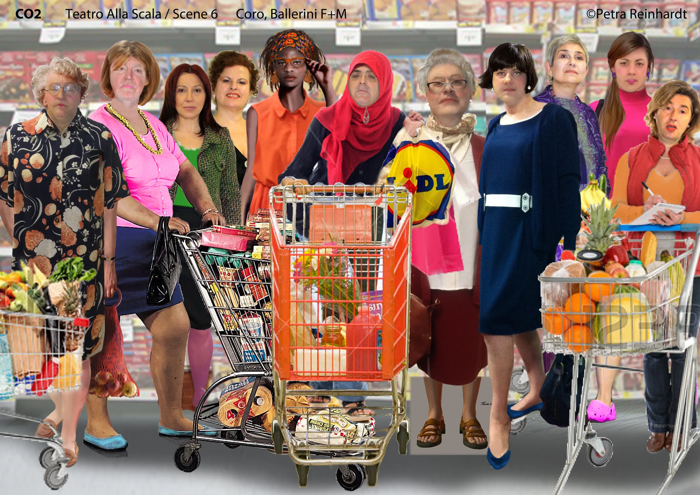 CO2 Teatro alla Scala, Milano, Costume Design by Petra Reinhardt