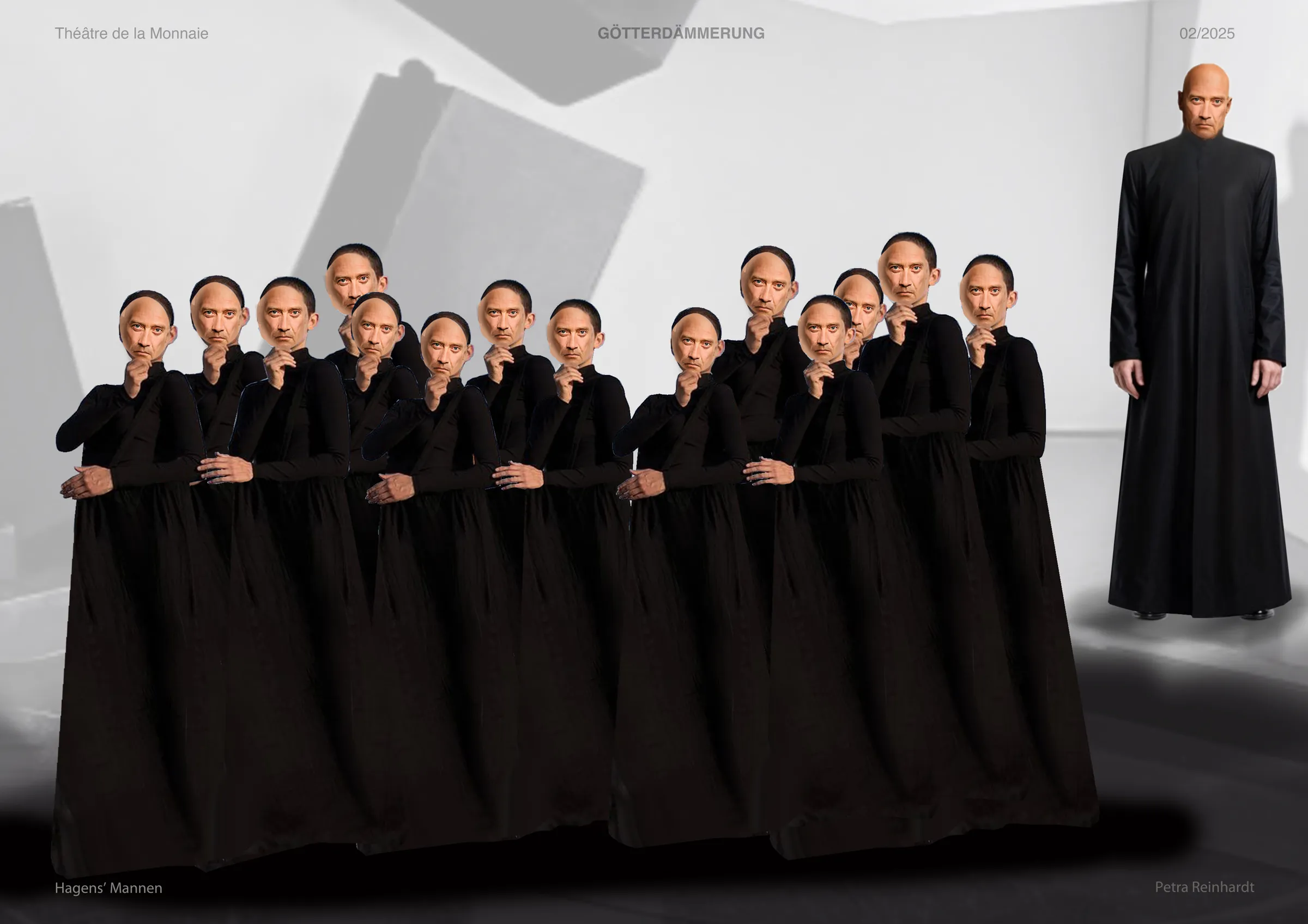 GOTTERDAMMERUNG Theatre de La Monnaie, Bruxelles, Costume Design by Petra Reinhardt