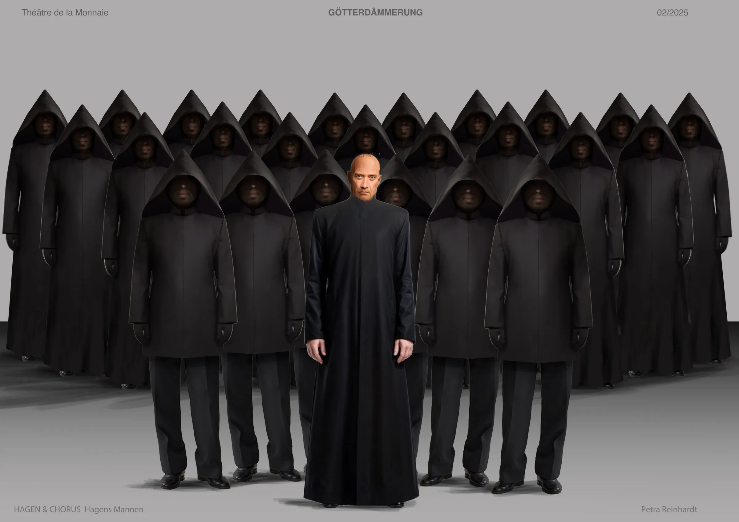 GOTTERDAMMERUNG Theatre de La Monnaie, Bruxelles, Costume Design by Petra Reinhardt
