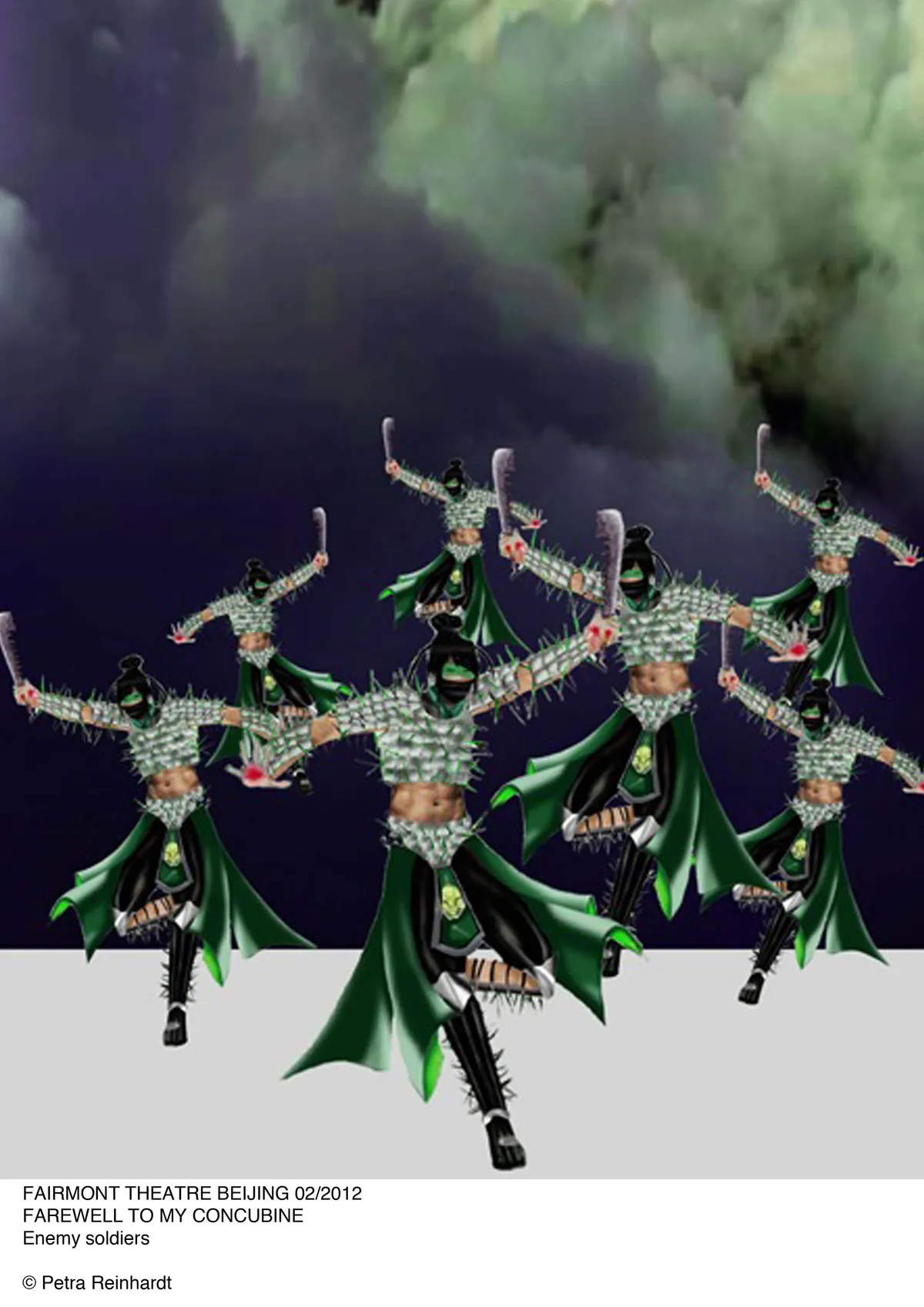 FAREWELL TO MY CONCUBINE Fairmont Theatre, Bejing China, Costume Design by Petra Reinhardt