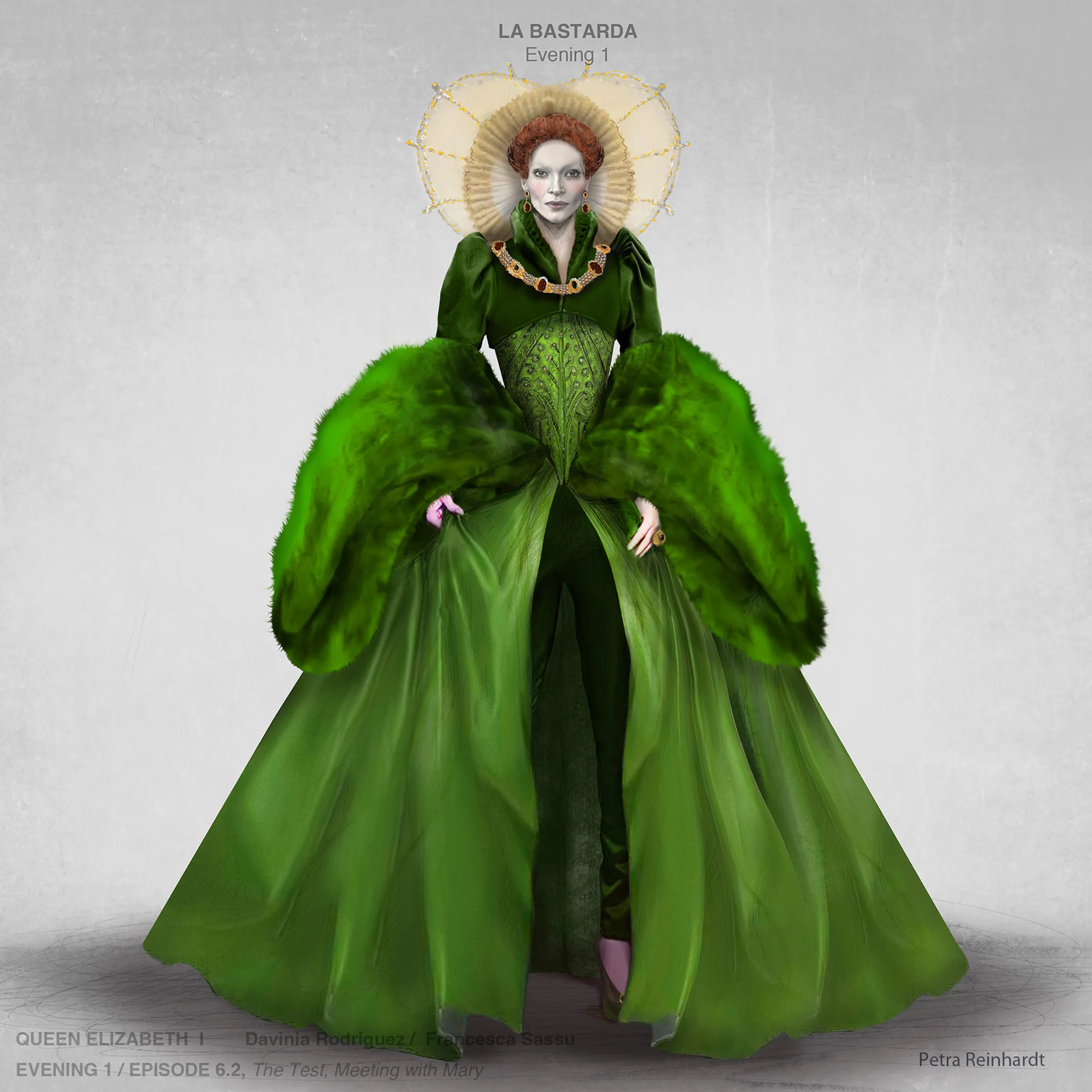 BASTARDA Theatre de La Monnaie, Bruxelles, Costume Design by Petra Reinhardt