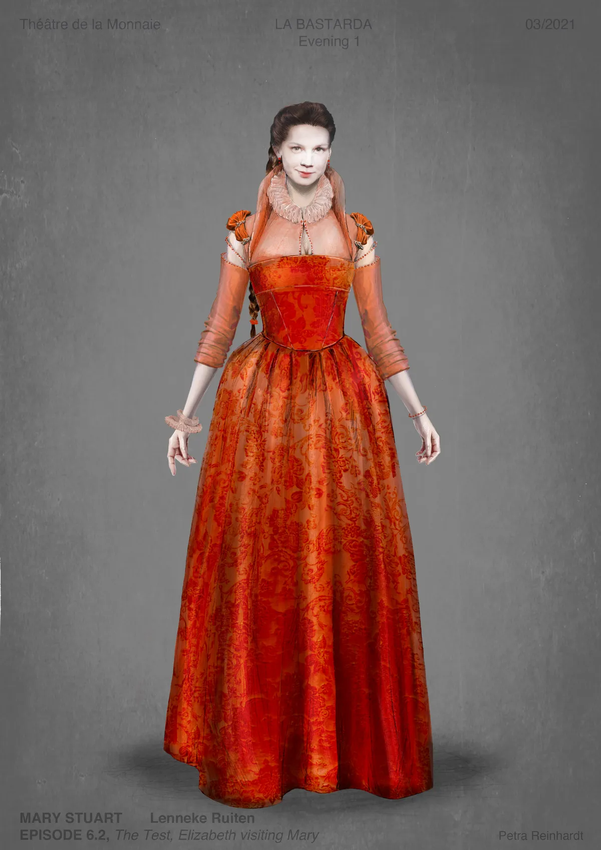 BASTARDA Theatre de La Monnaie, Bruxelles, Costume Design by Petra Reinhardt