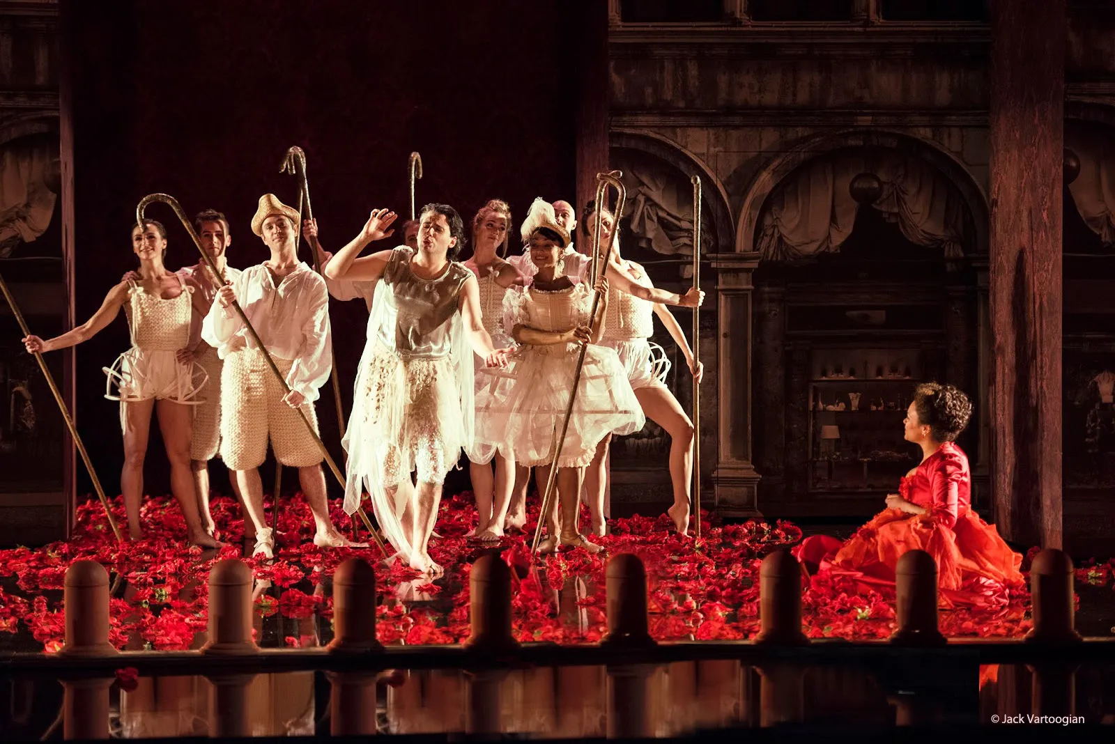 LES FETES VENITIENNES Opera Comique, Paris, Costume Design by Petra Reinhardt ©Jack-Vartoogian