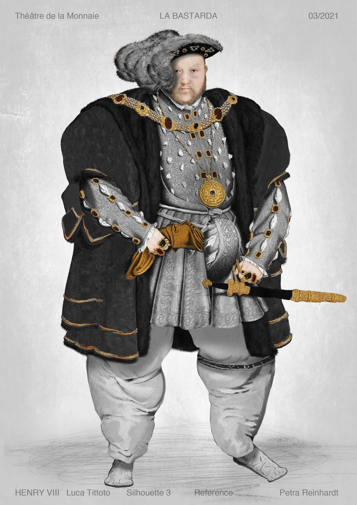 BASTARDA Theatre de La Monnaie, Bruxelles, Costume Design by Petra Reinhardt