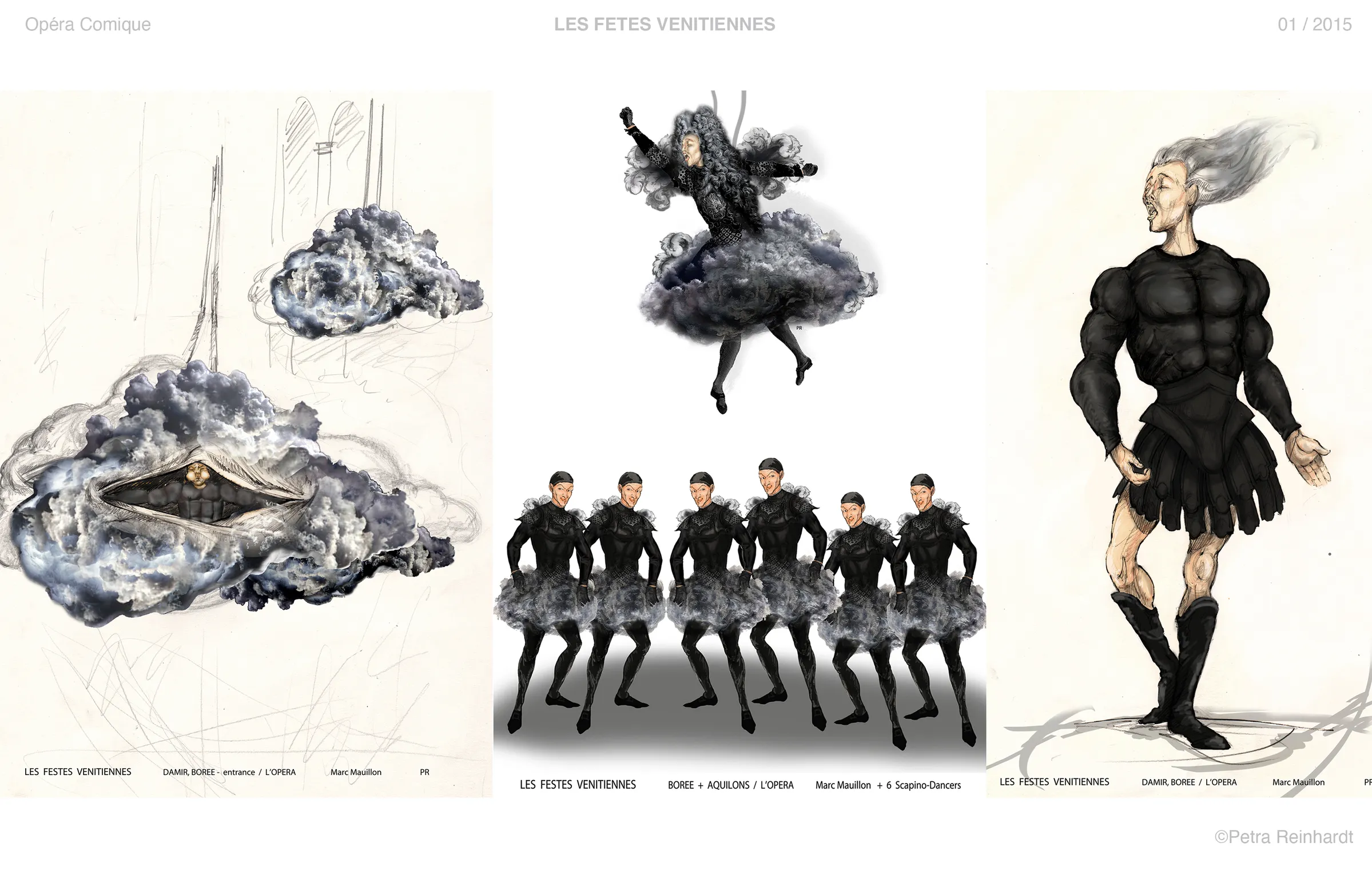 LES FETES VENITIENNES Opera Comique, Paris, Costume Design by Petra Reinhardt ©-Petra-Reinhardt